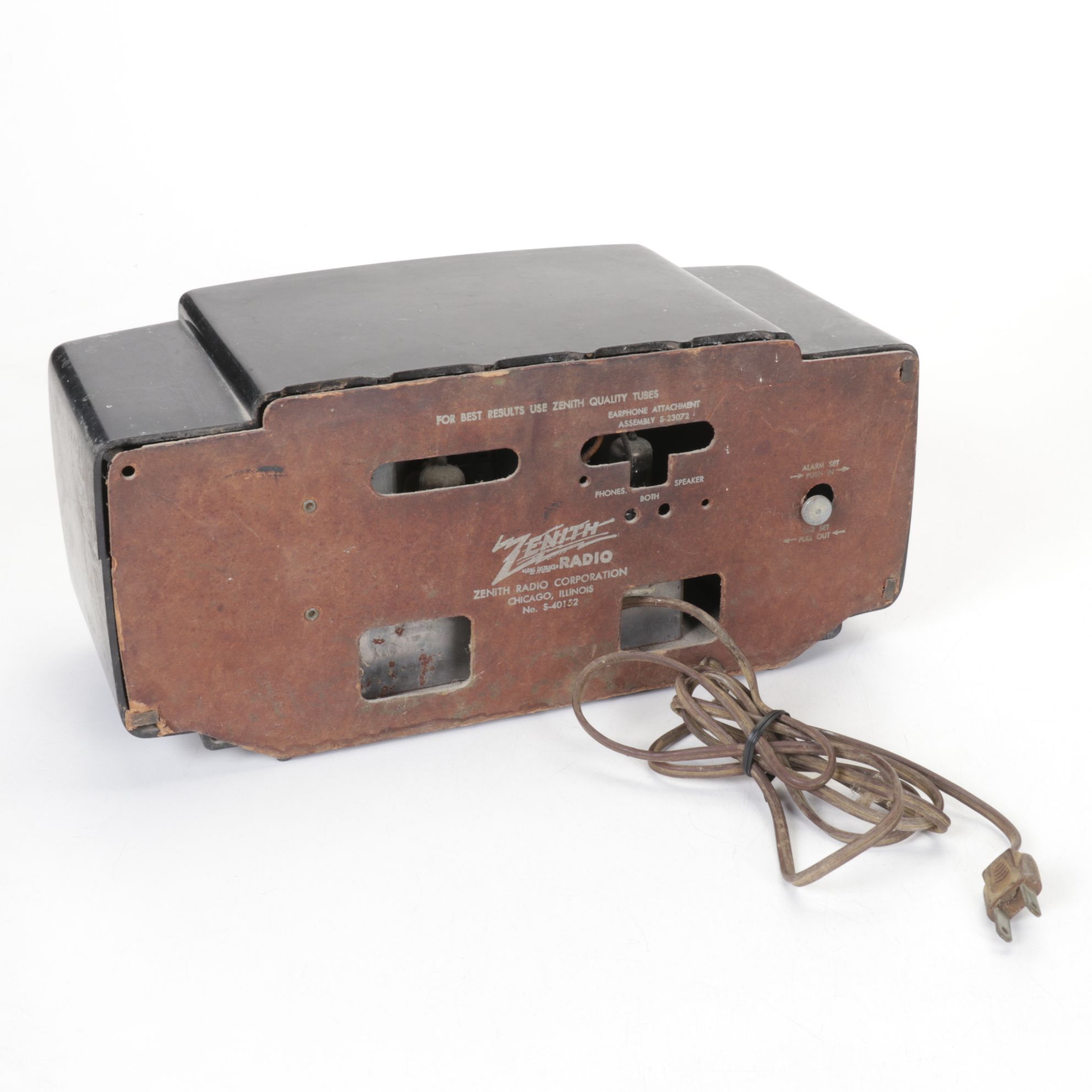 Motorola, Zenith & Philco AM/FM Desk Radios, Mid-20th Century