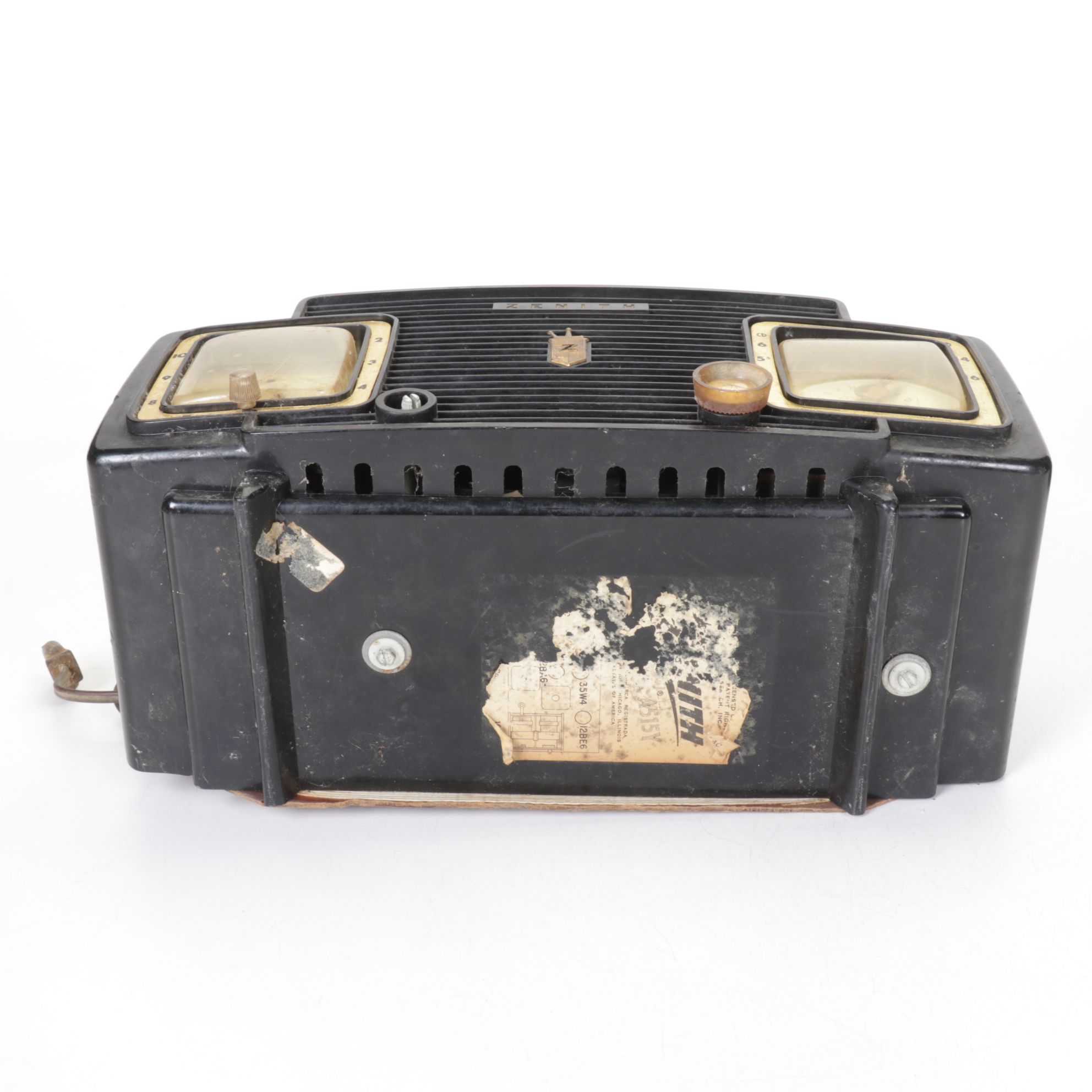 Motorola, Zenith & Philco AM/FM Desk Radios, Mid-20th Century