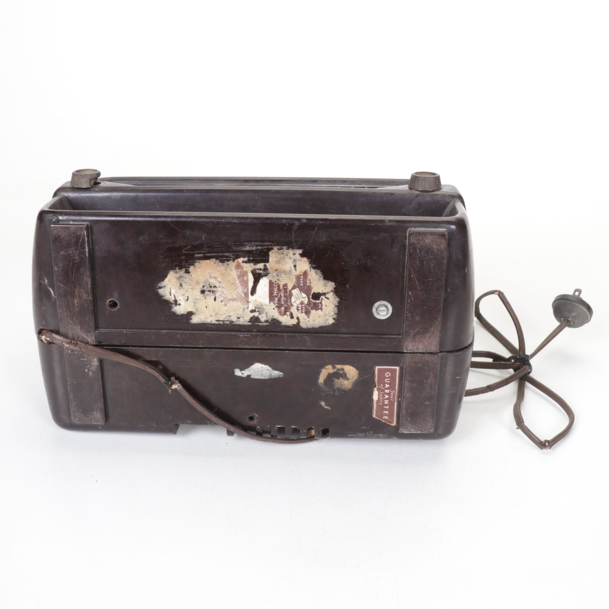 Motorola, Zenith & Philco AM/FM Desk Radios, Mid-20th Century