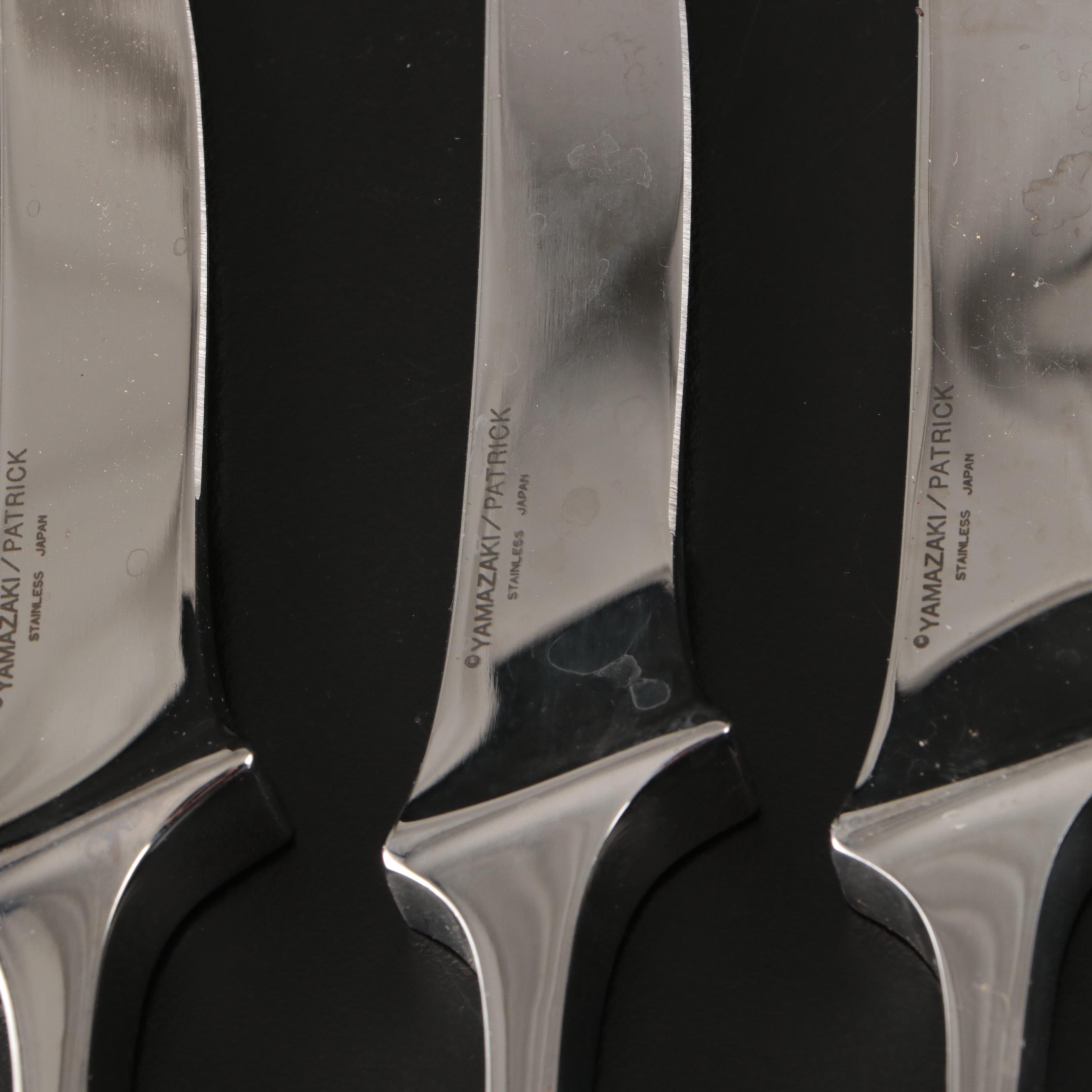Yamazaki "Nordika" Stainless Steel Flatware, Late 20th Century