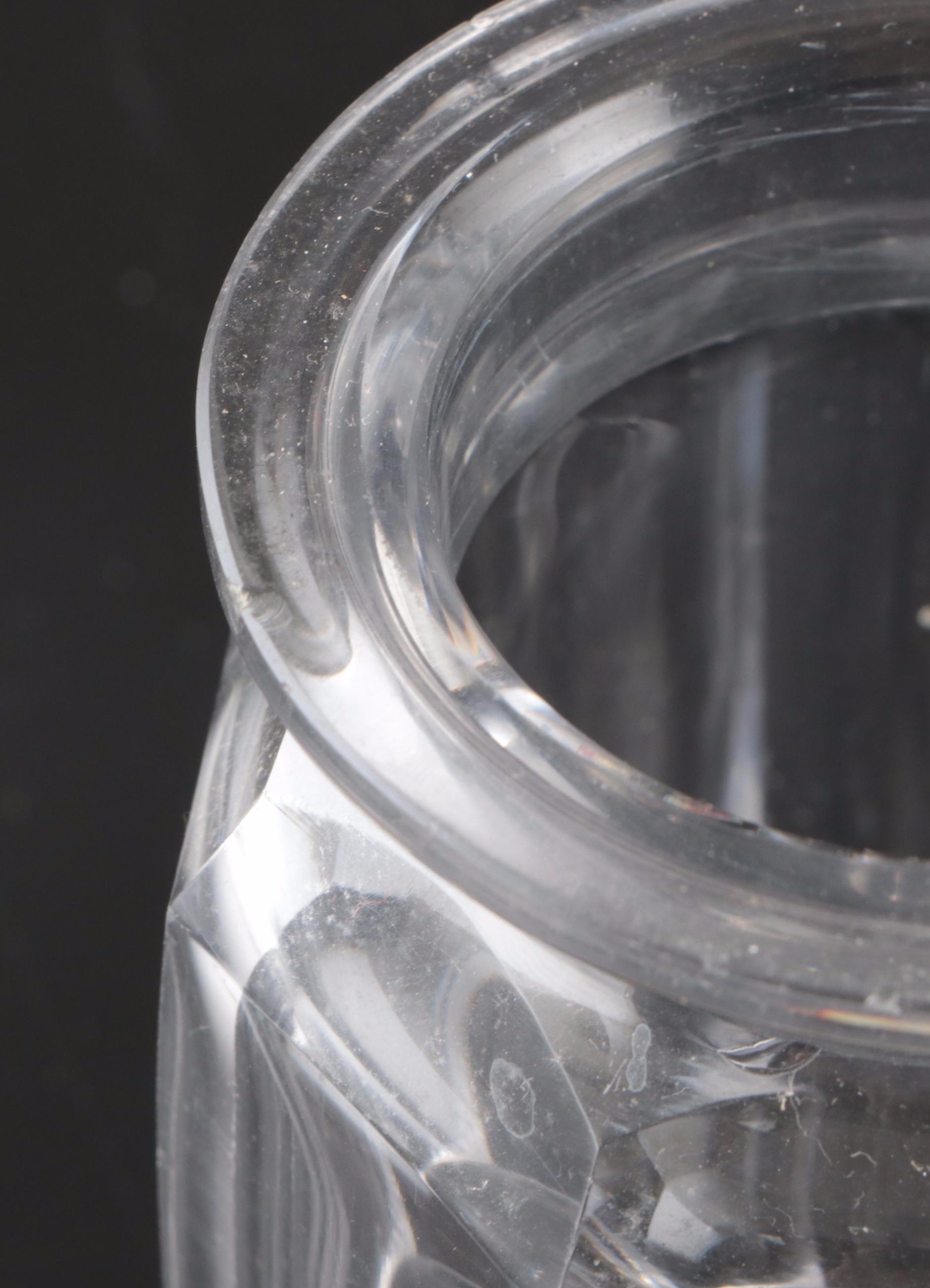 McKee Glass "Seneca" Spooner with Candy Container and Other Table Accessories