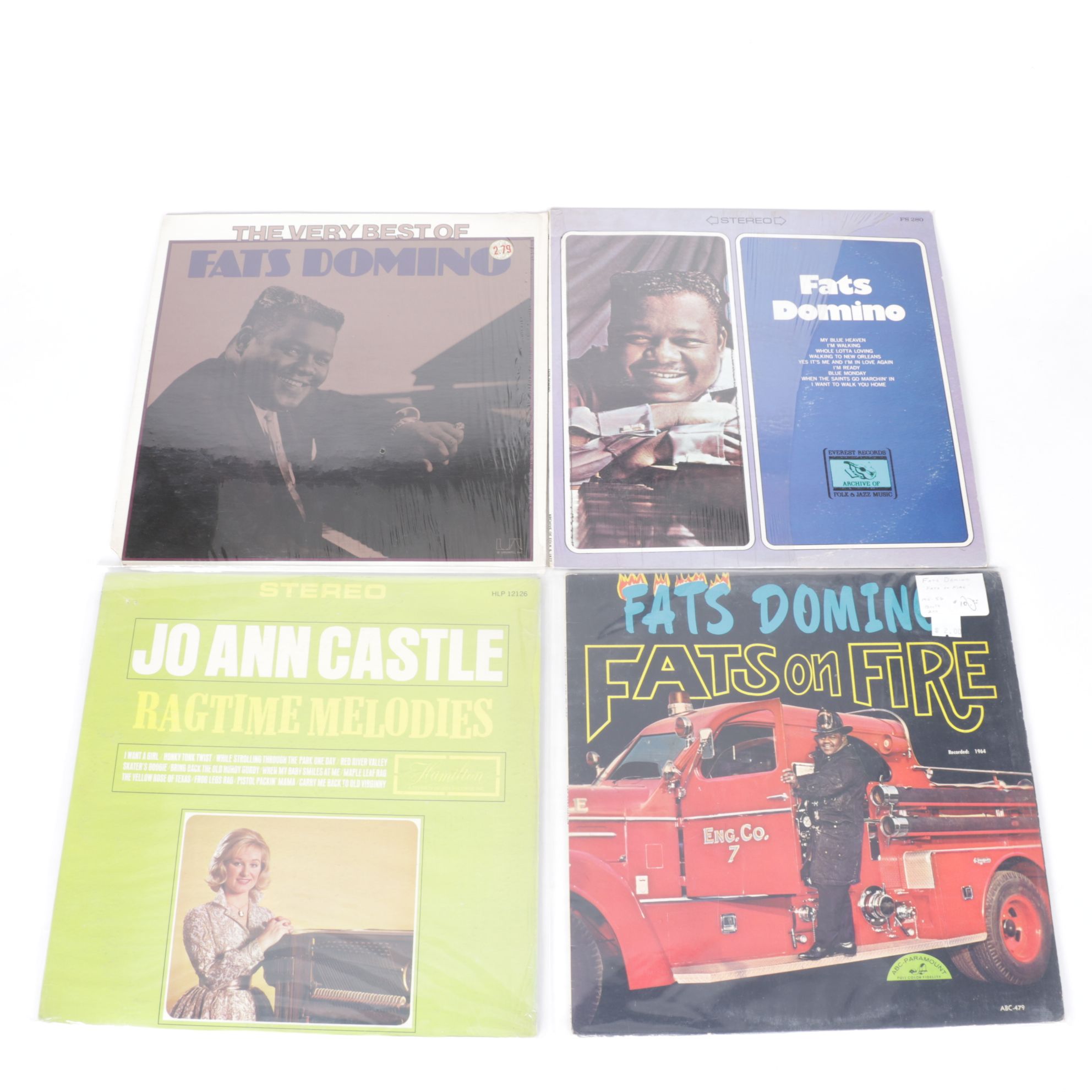 Jack Teagarden, Louis Armstrong & More Vinyl Record Albums