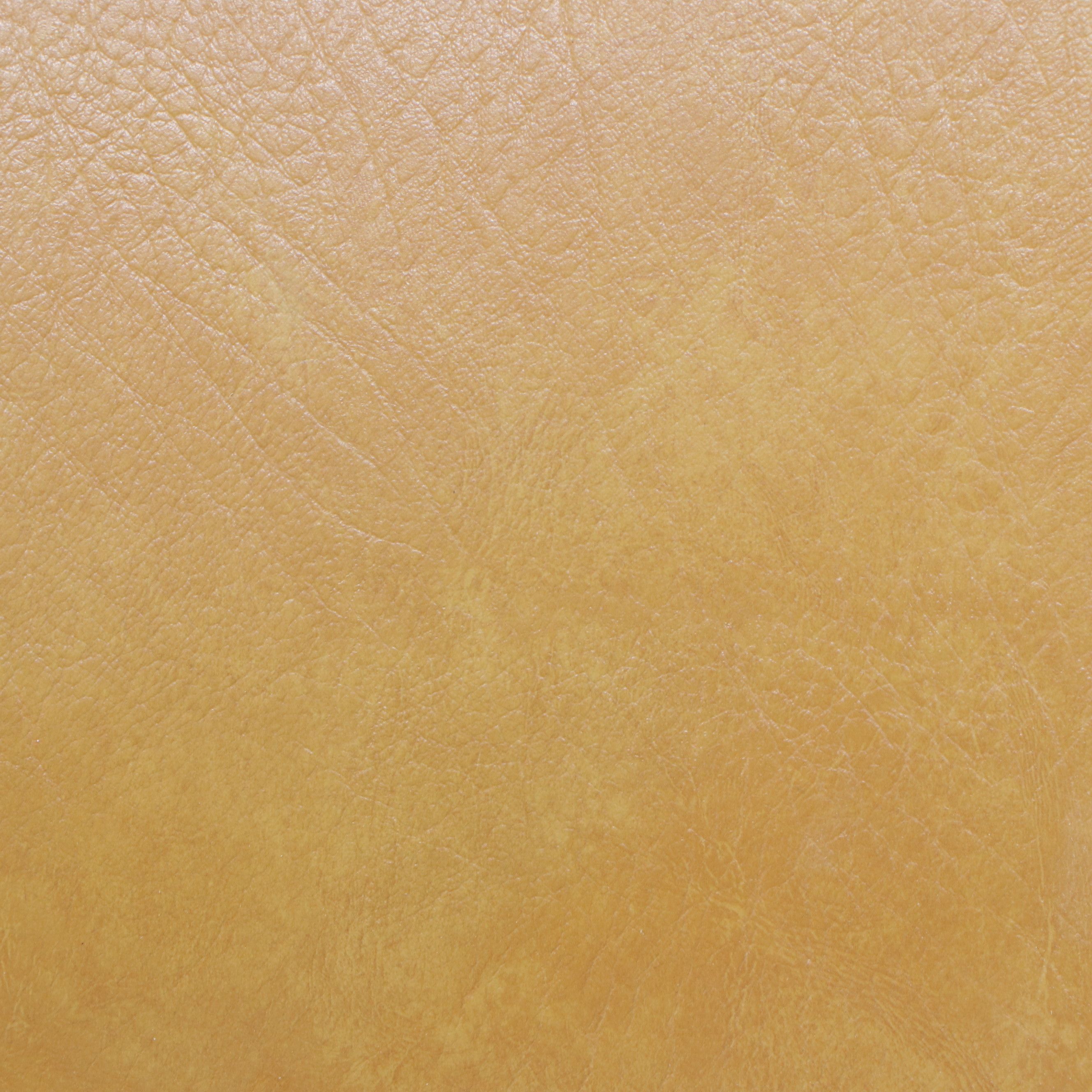 Danish Modern Style Wood and Vinyl Upholstered Armchair