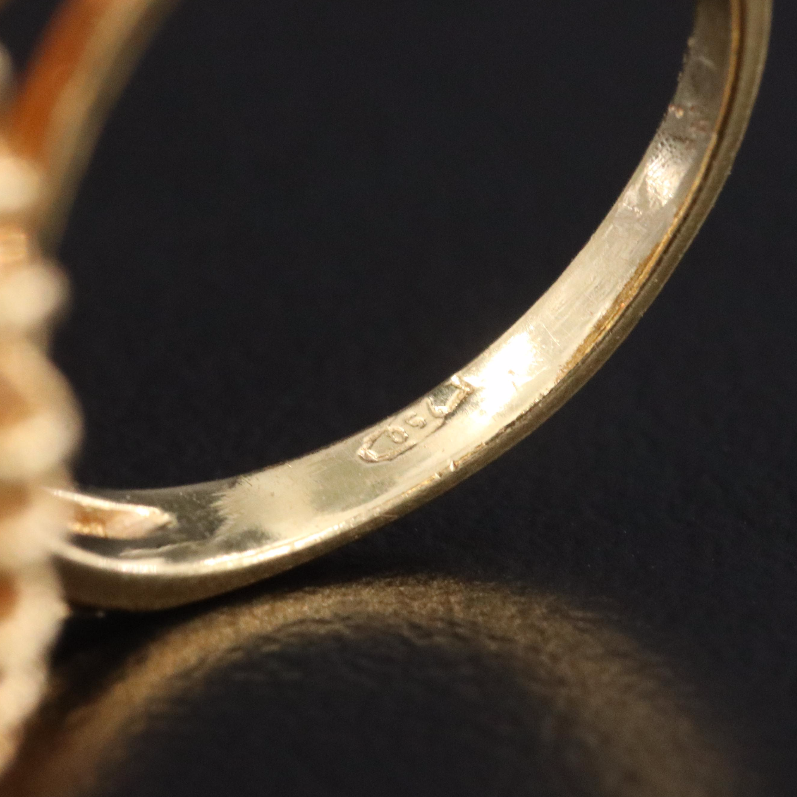 1940's 18K Ruby Spoke Ring