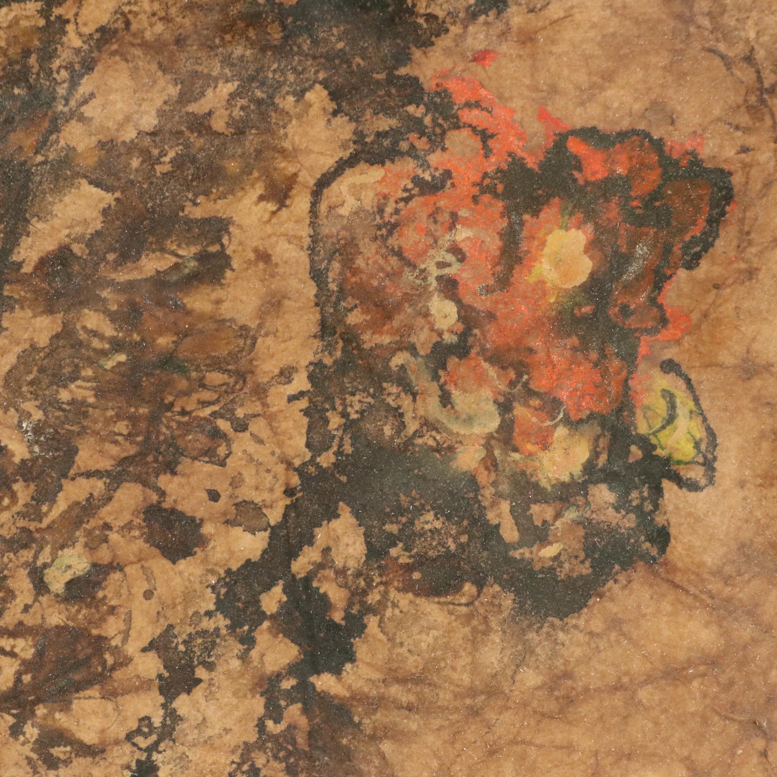 Abstract Acrylic Painting, Late 20th Century