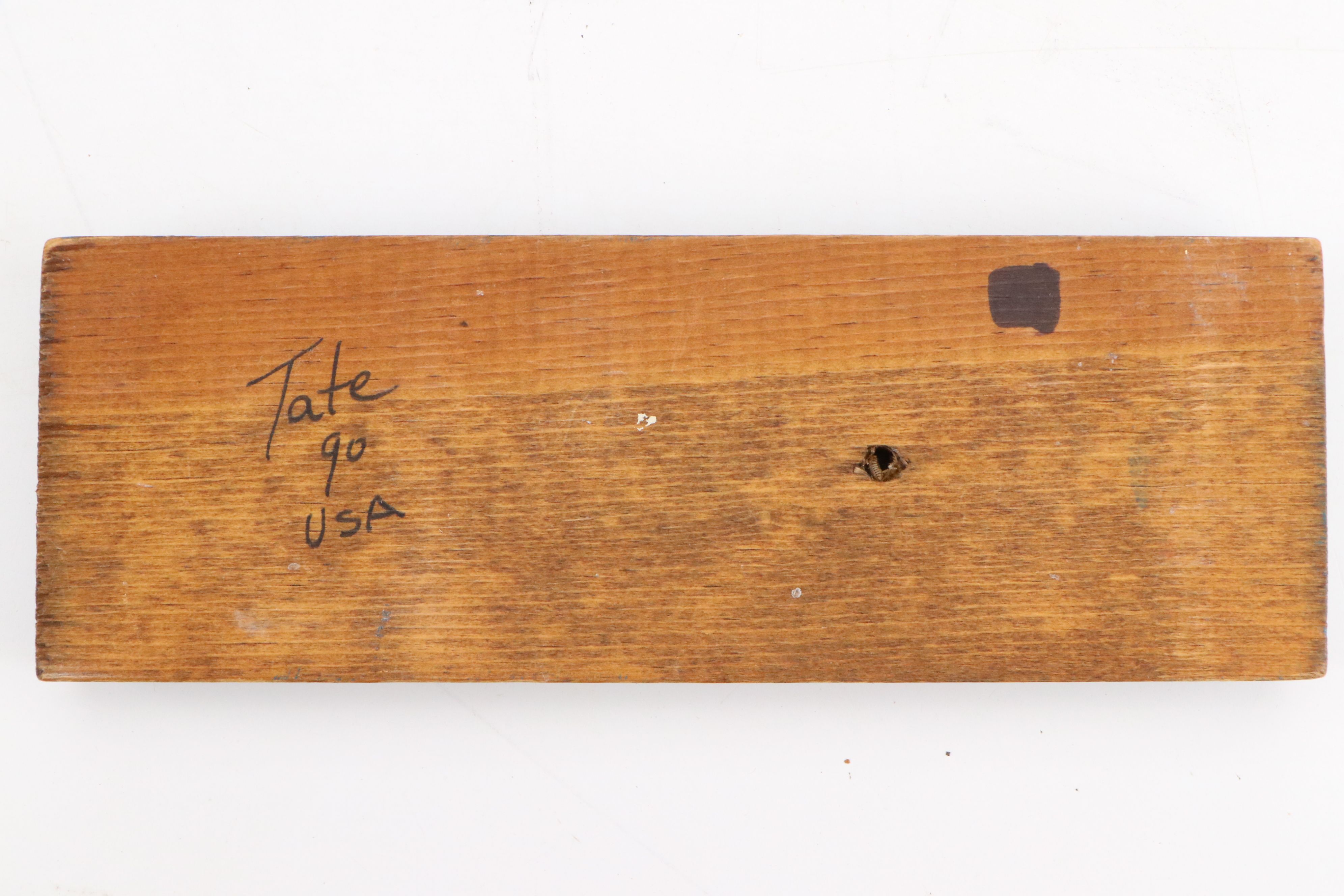 Folk Art Hand-Painted Early 20th Century Style Wood Swimmer