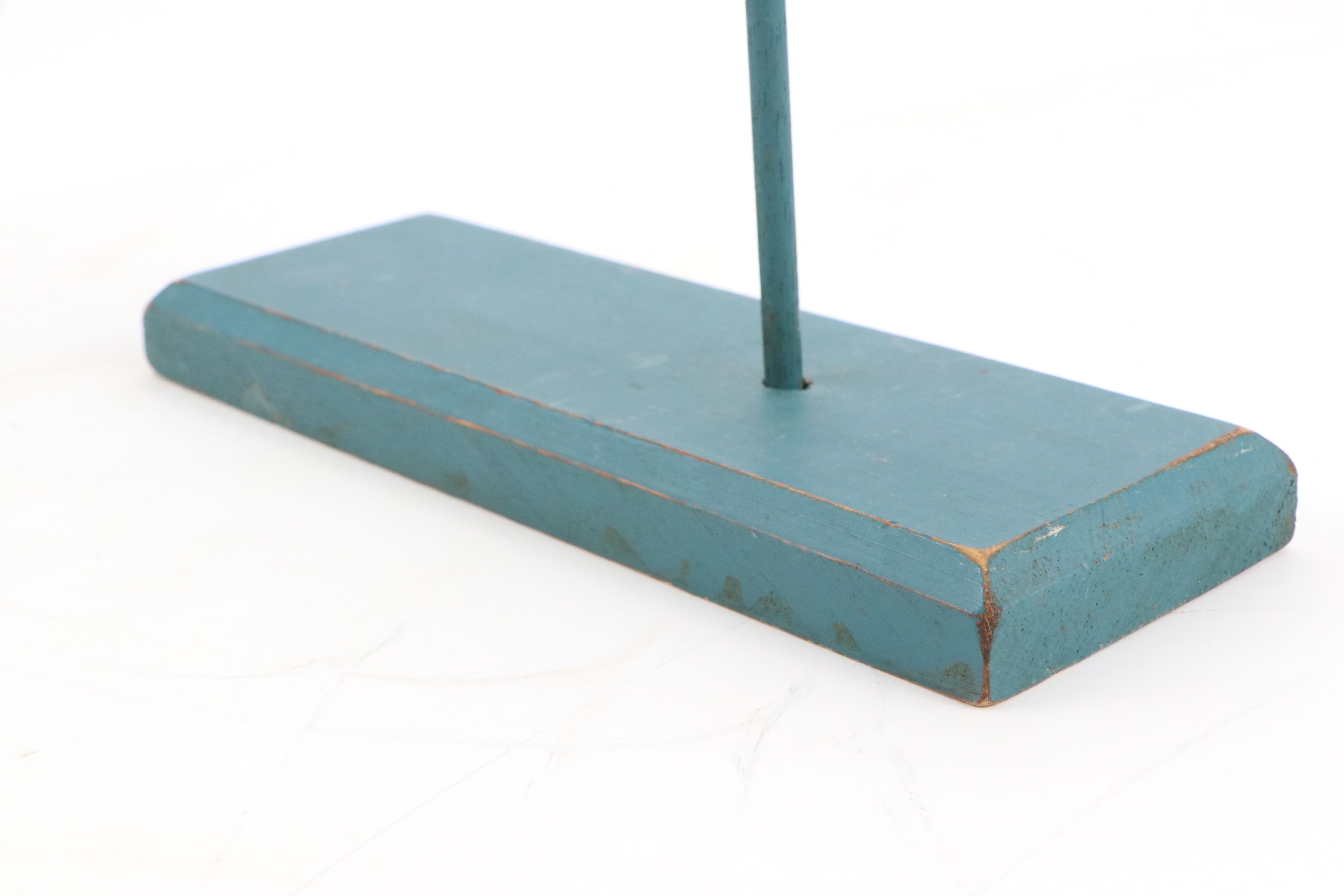 Folk Art Hand-Painted Early 20th Century Style Wood Swimmer