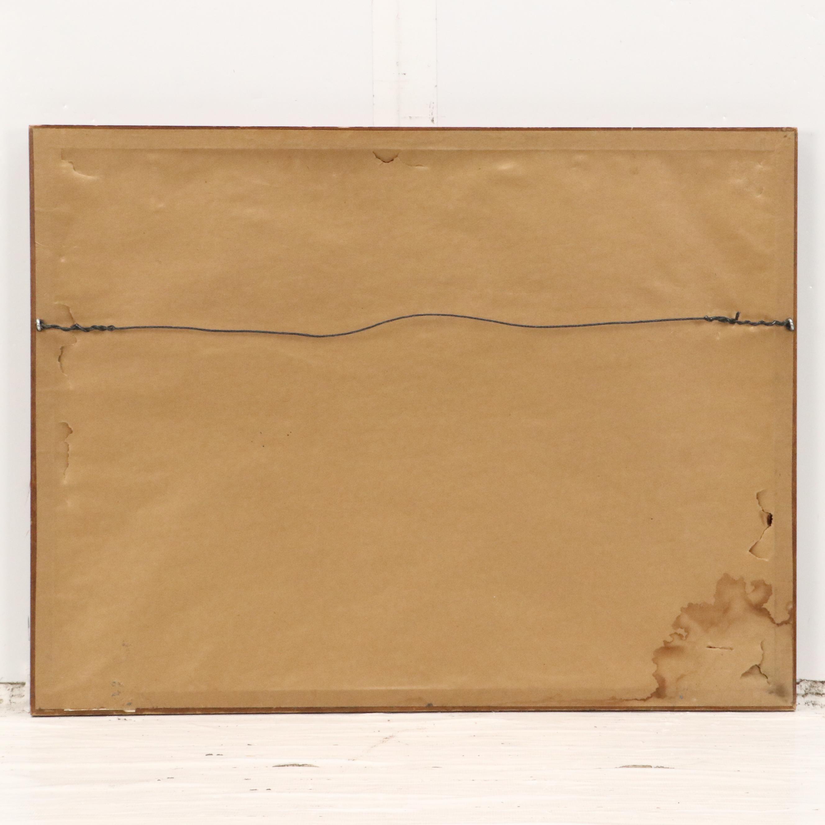 Barbara Guthridge Landscape Pastel Drawing with River