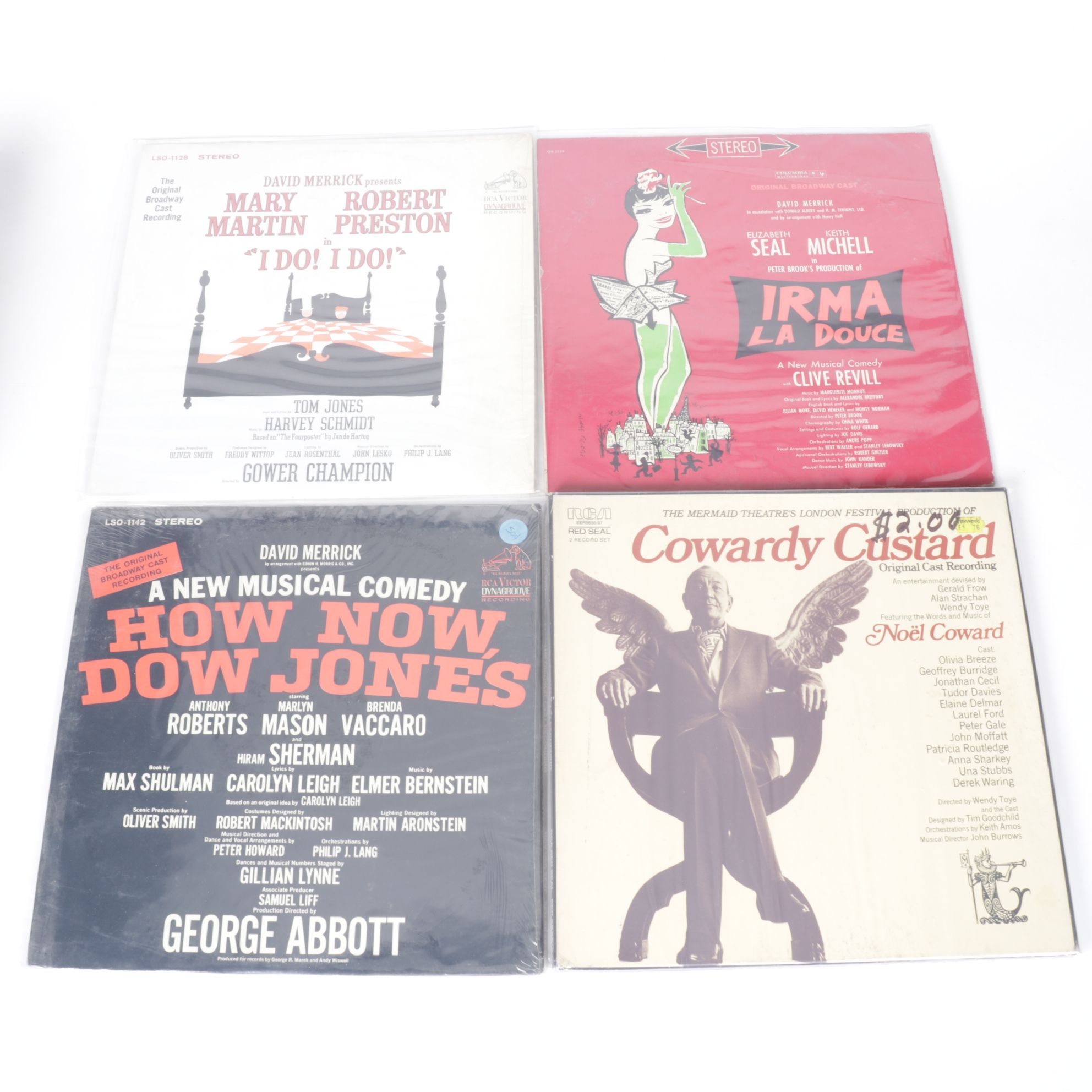 Carol Channing in "Show Girl" & Other Musical Vinyl Record Albums