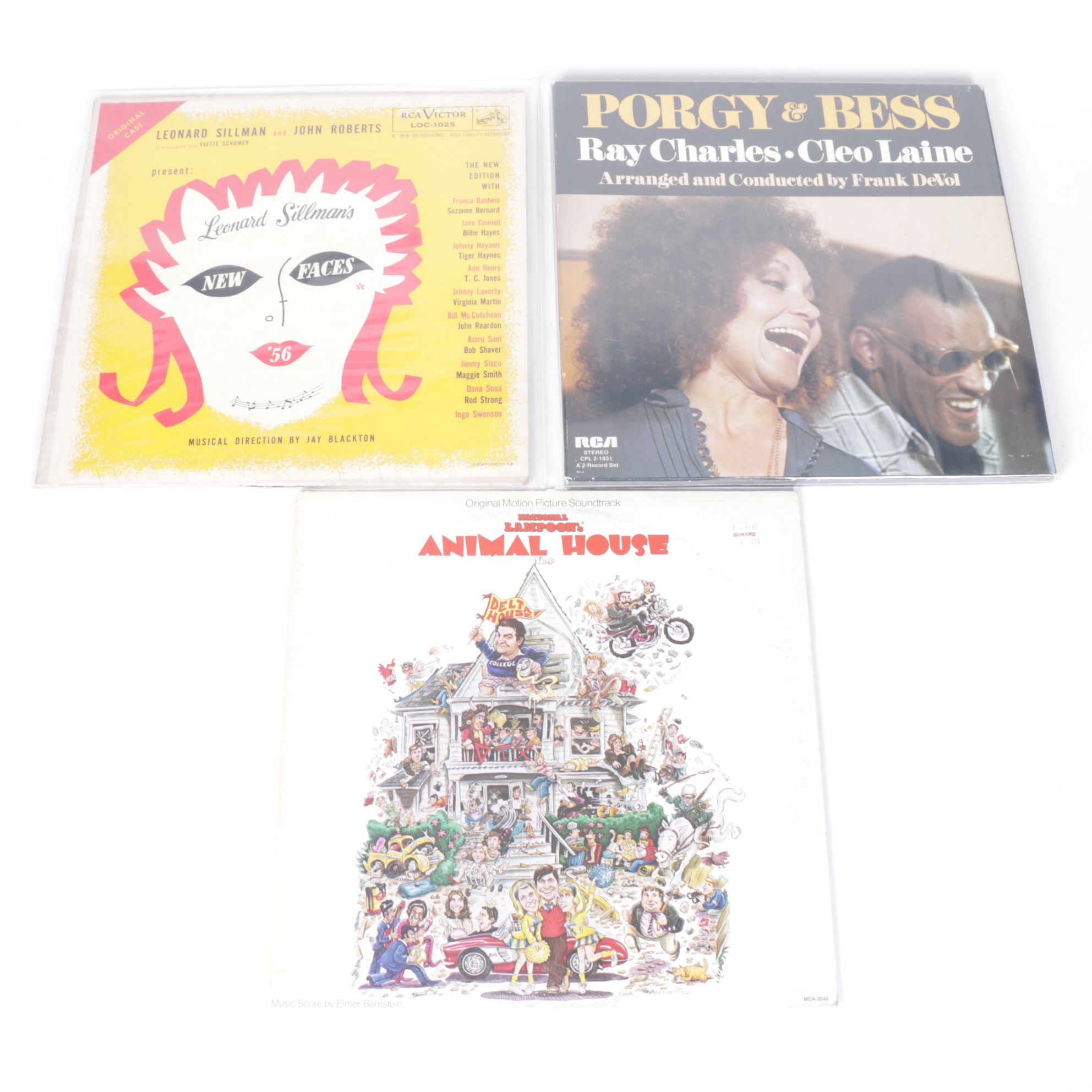 Carol Channing in "Show Girl" & Other Musical Vinyl Record Albums