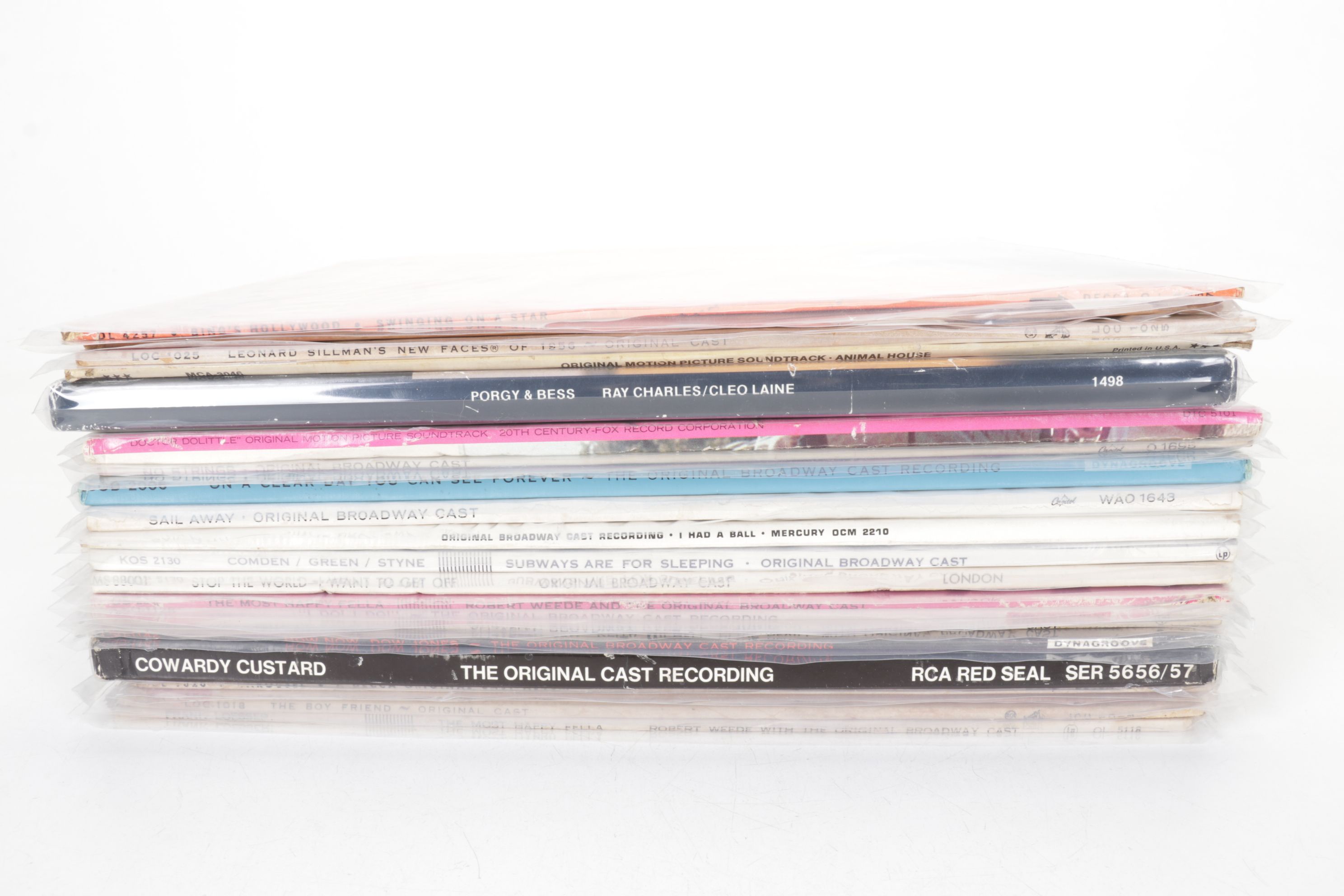 Carol Channing in "Show Girl" & Other Musical Vinyl Record Albums