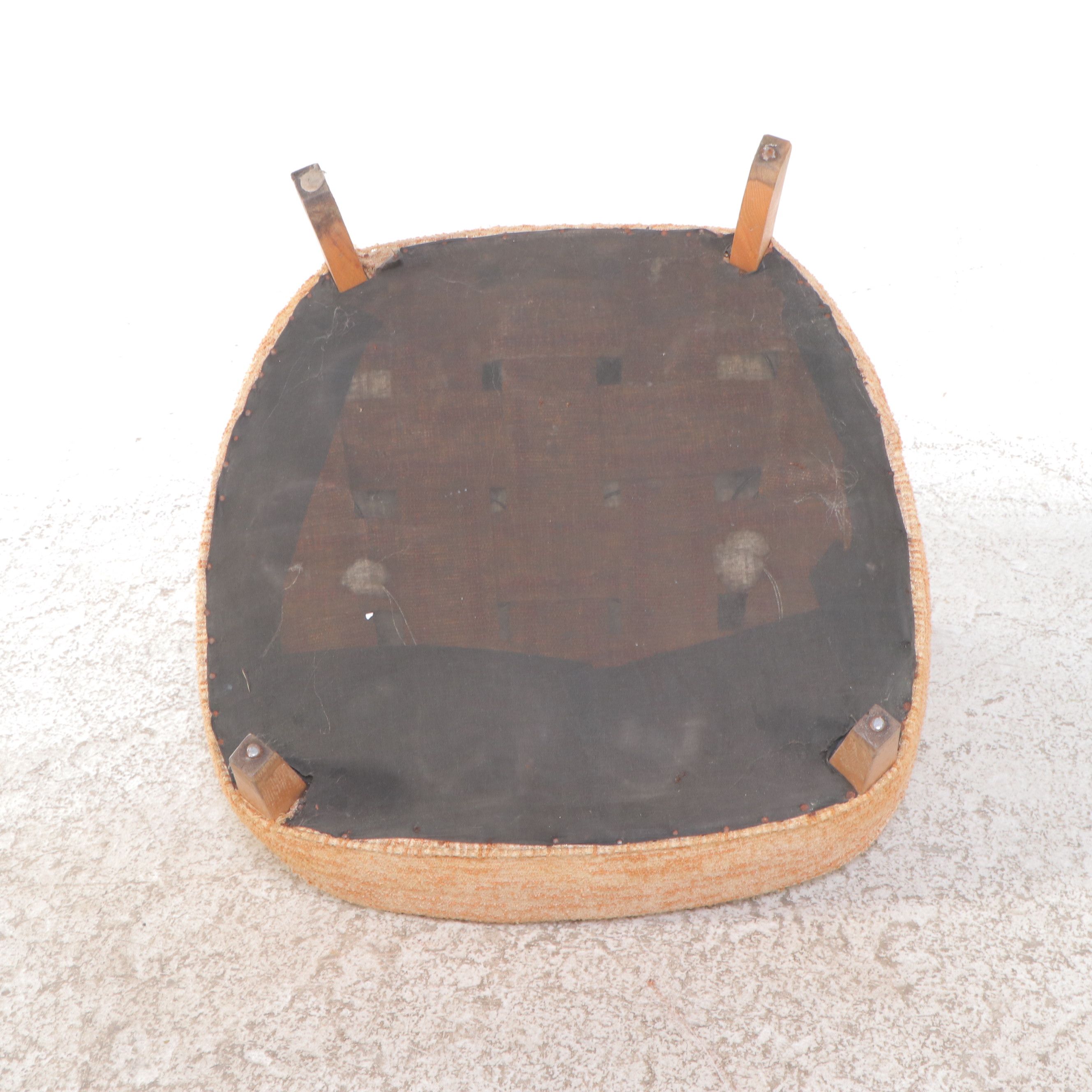 Swenson Mid Century Modern Upholstered Slipper Chair