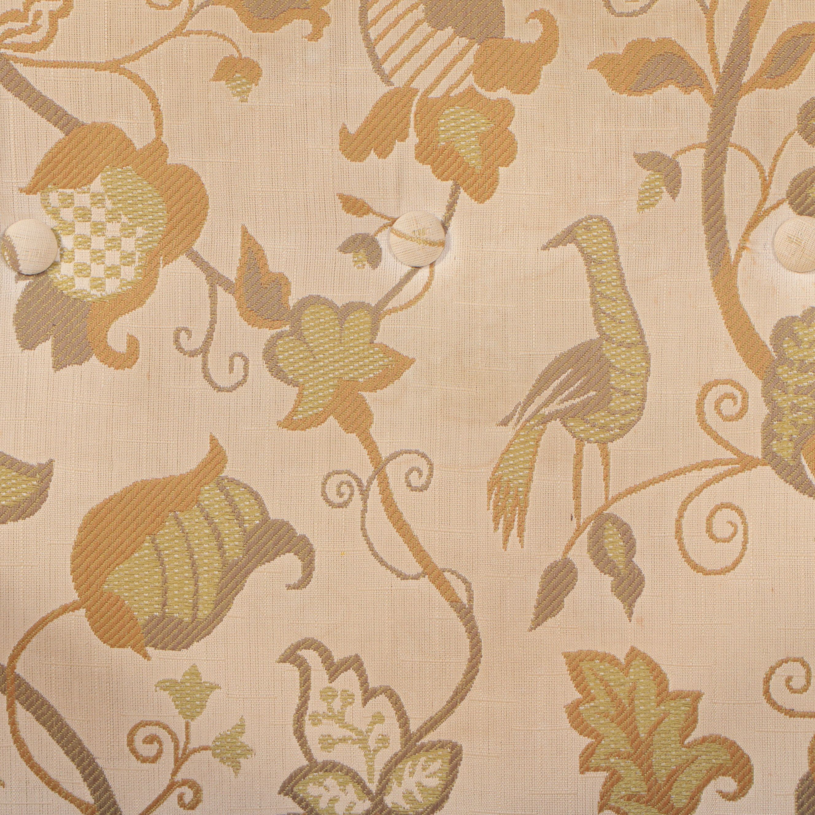 Edward Wormley for Dunbar Mid Century Modern Floral Upholstered Club Chair