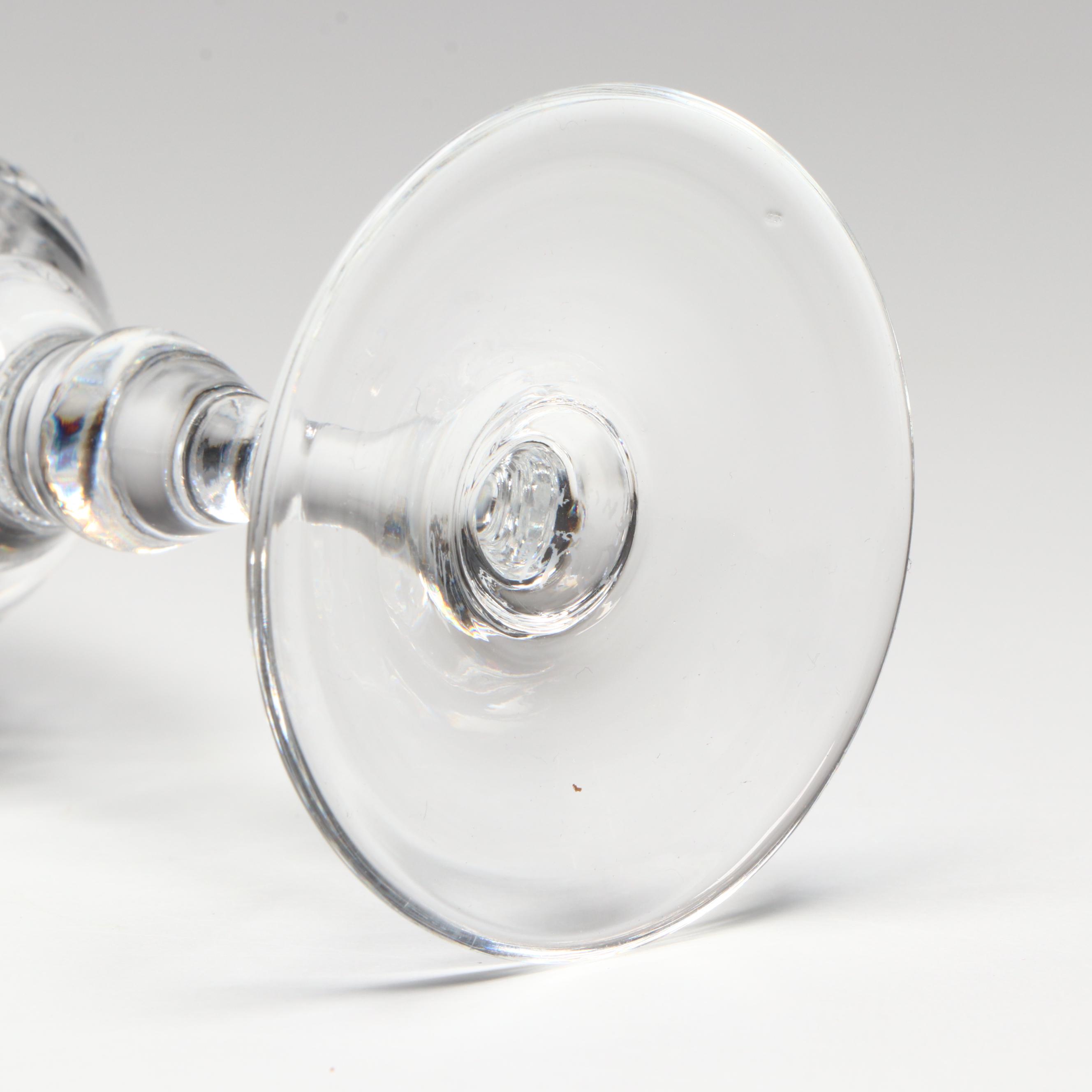 Webb English Crystal Cordial Glasses