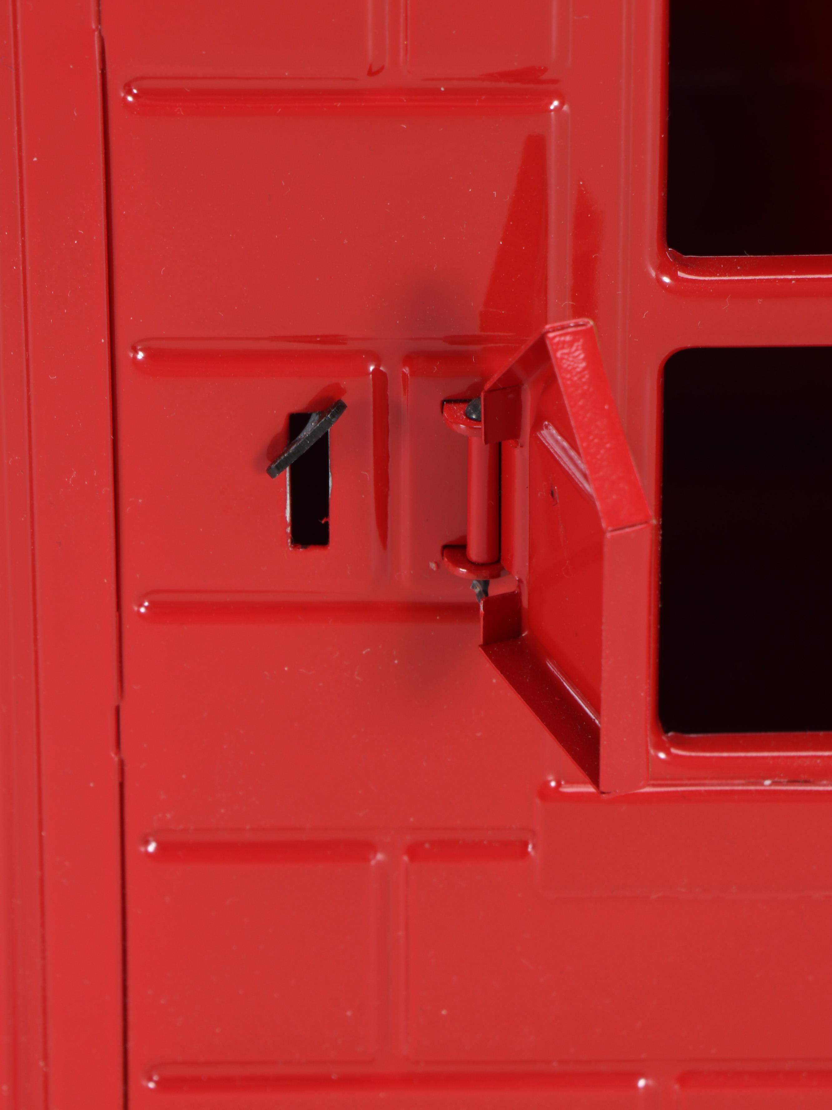 Mike's Toy House Steel Firehouse with Steel and Cast Iron Pumper