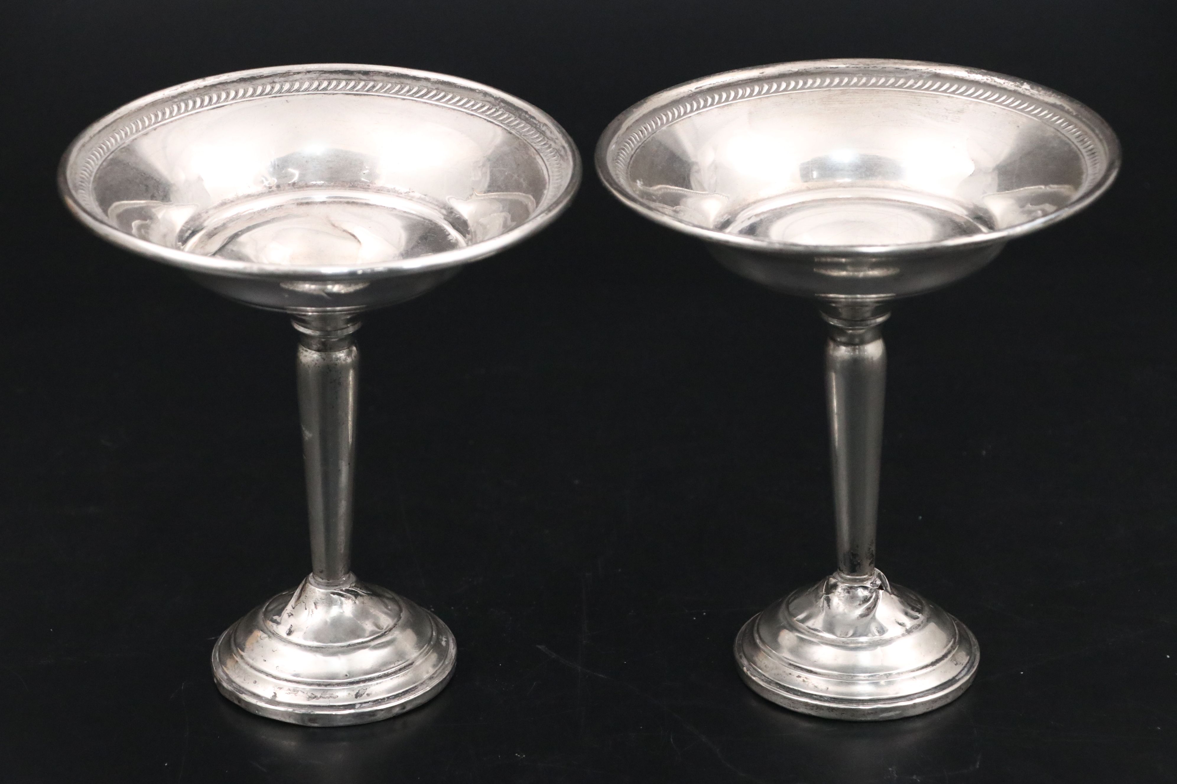 International "Prelude" Sterling Candelabras with Hamilton and Other Tableware