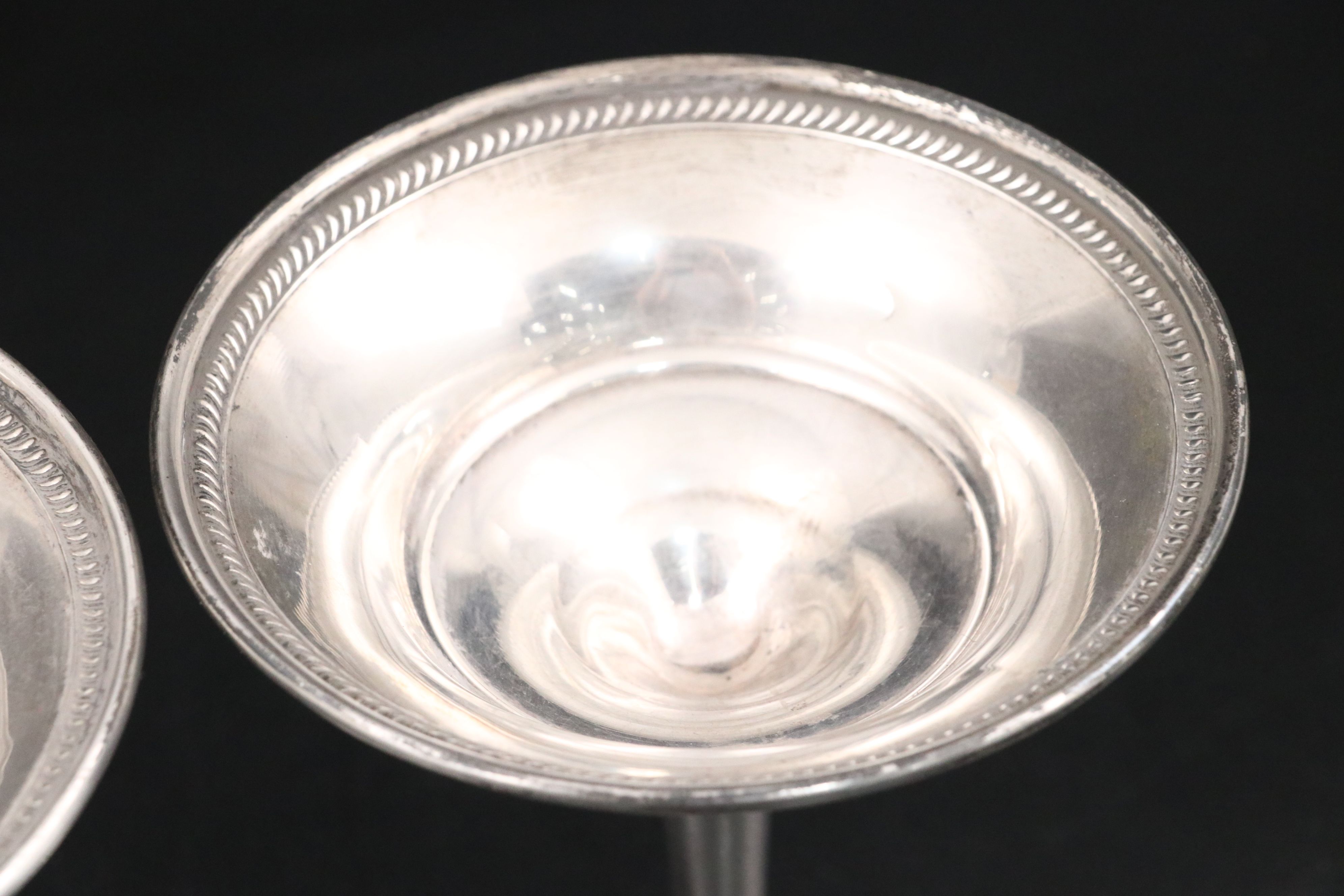 International "Prelude" Sterling Candelabras with Hamilton and Other Tableware