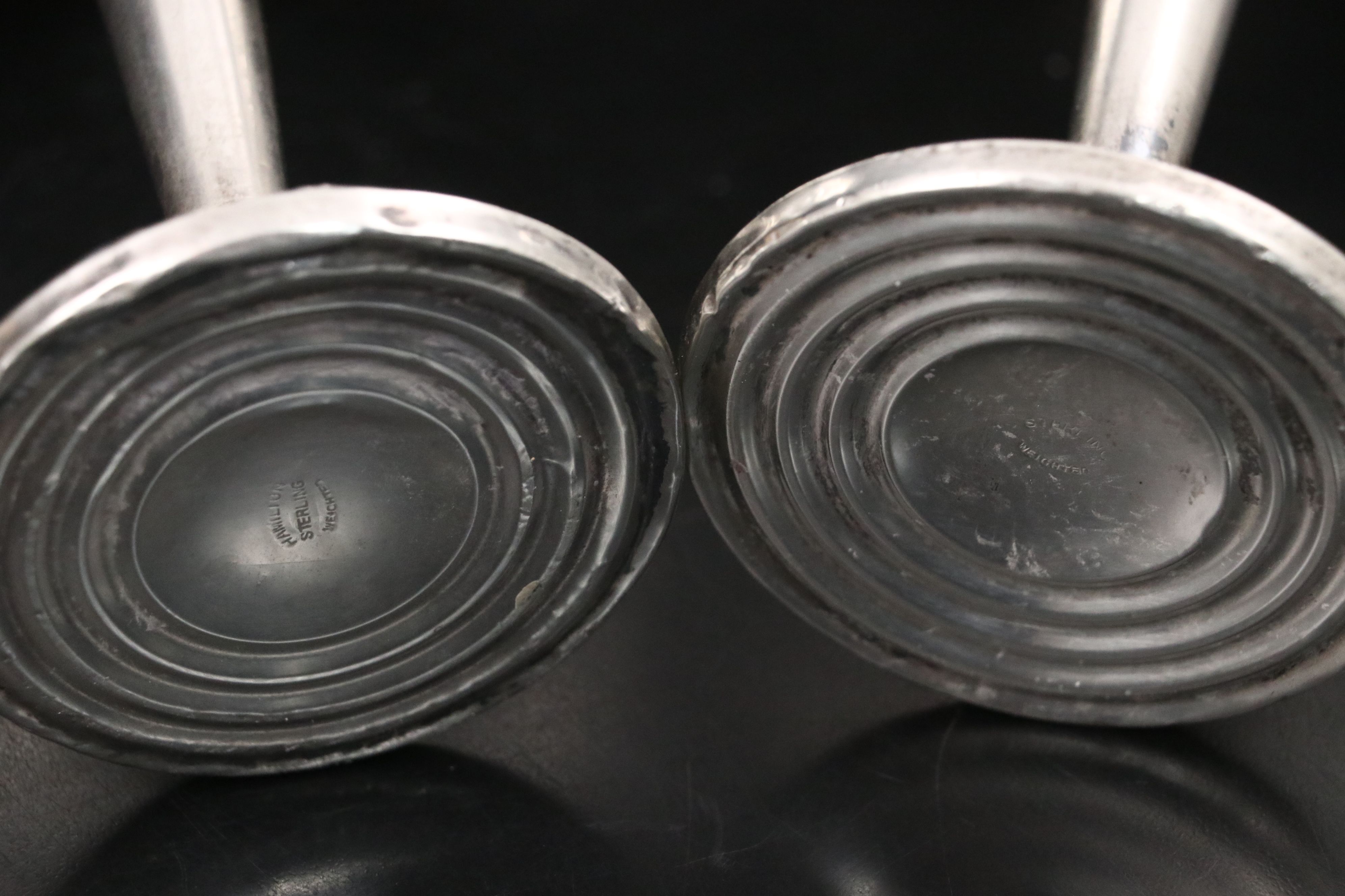 International "Prelude" Sterling Candelabras with Hamilton and Other Tableware