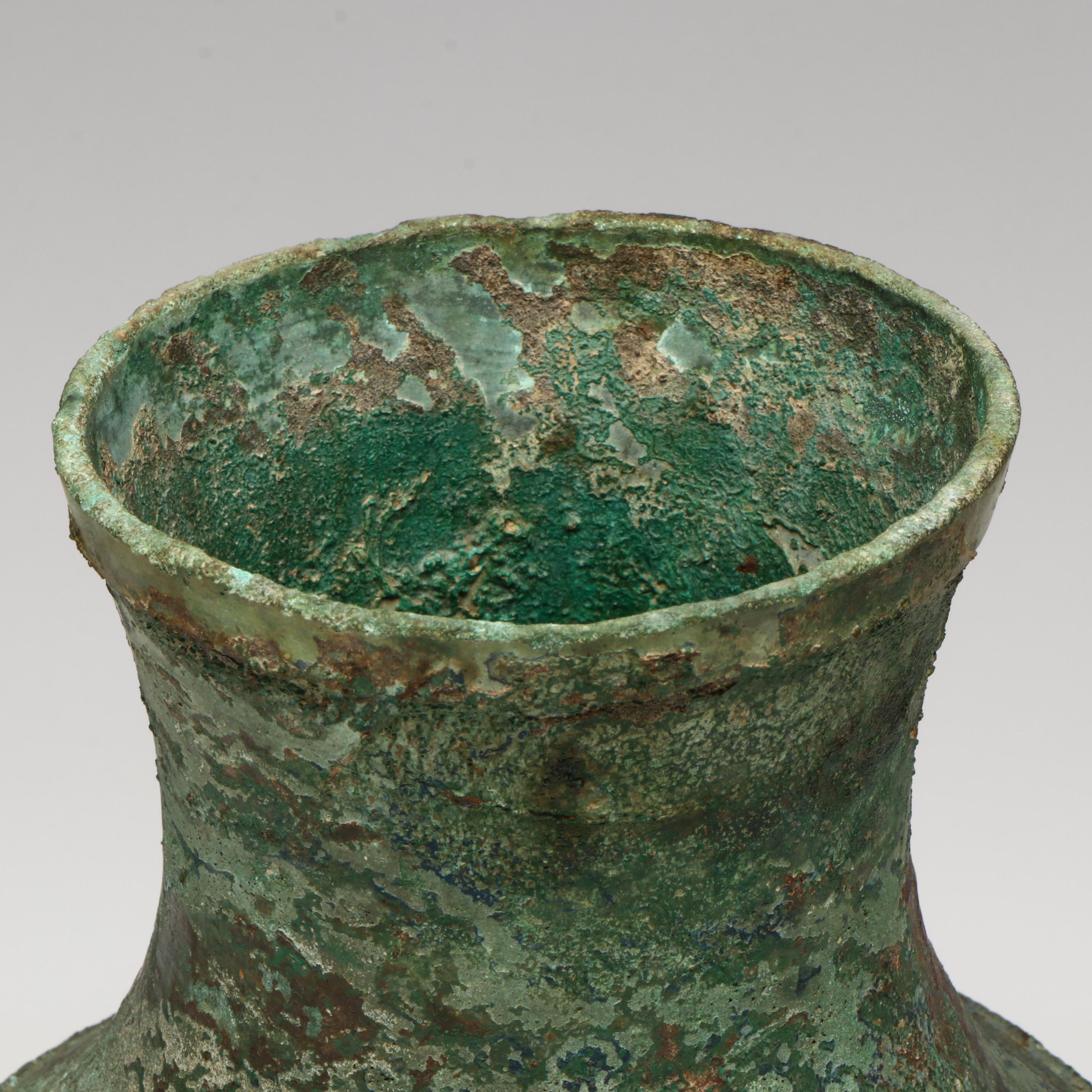Chinese Han Dynasty Bronze Hu