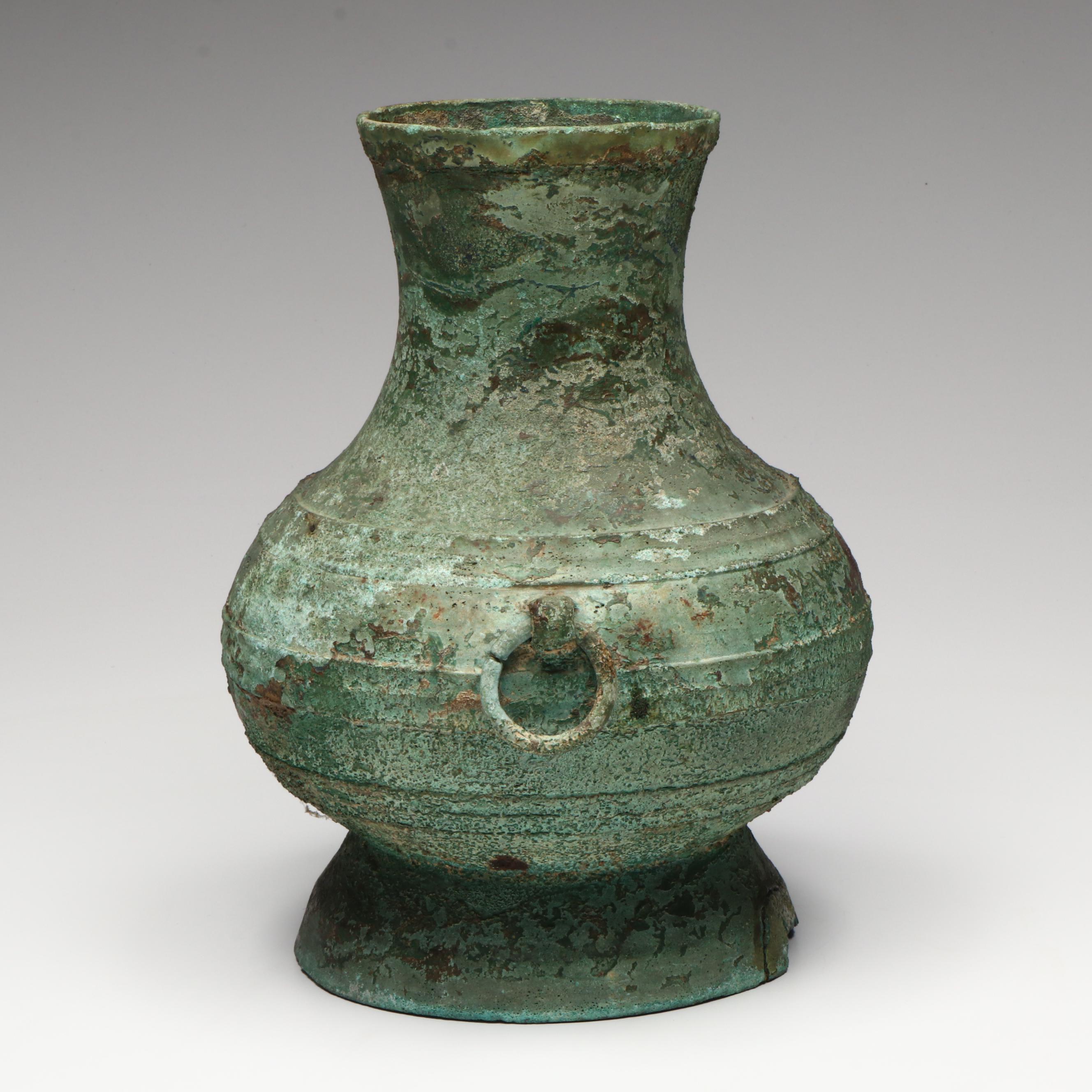 Chinese Han Dynasty Bronze Hu