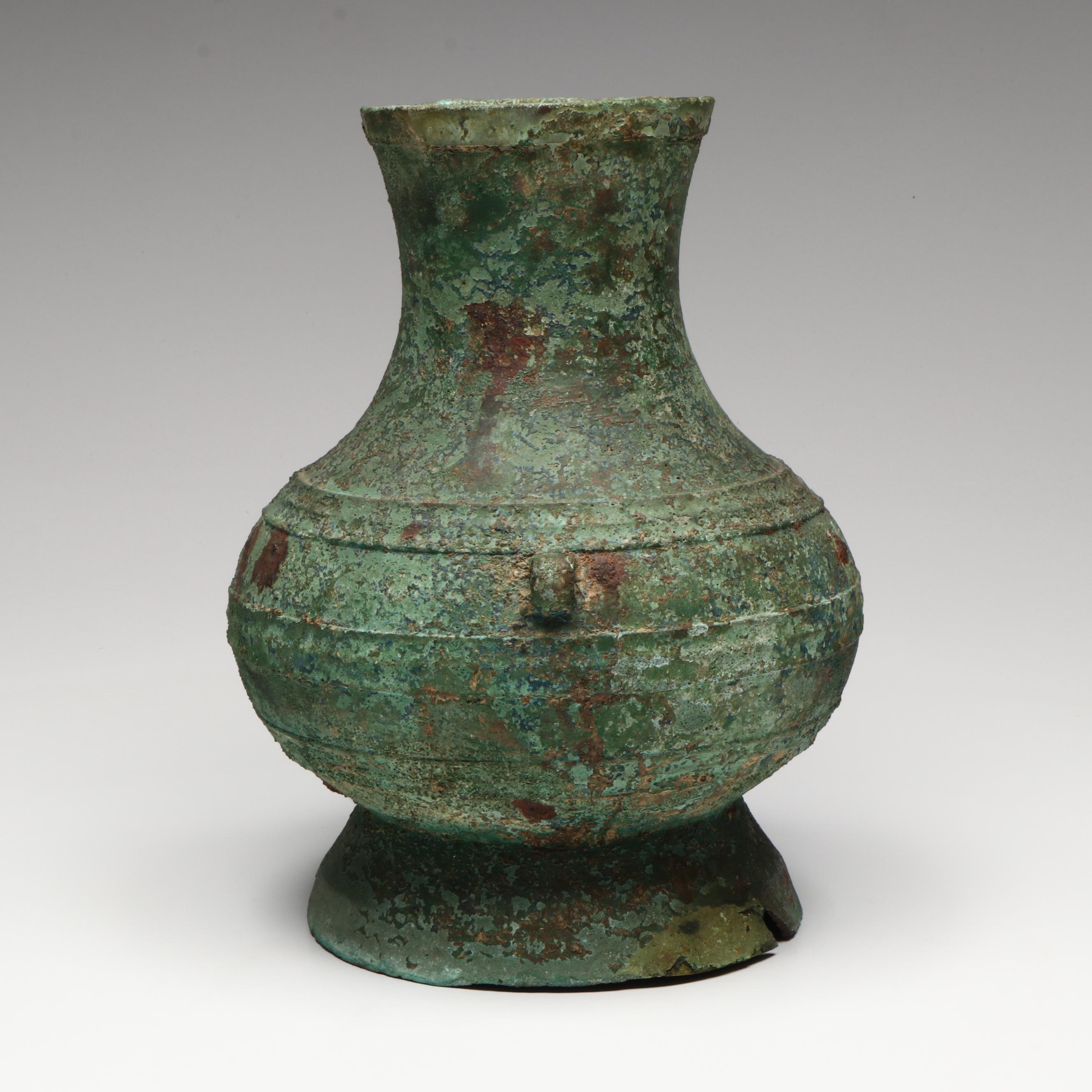 Chinese Han Dynasty Bronze Hu