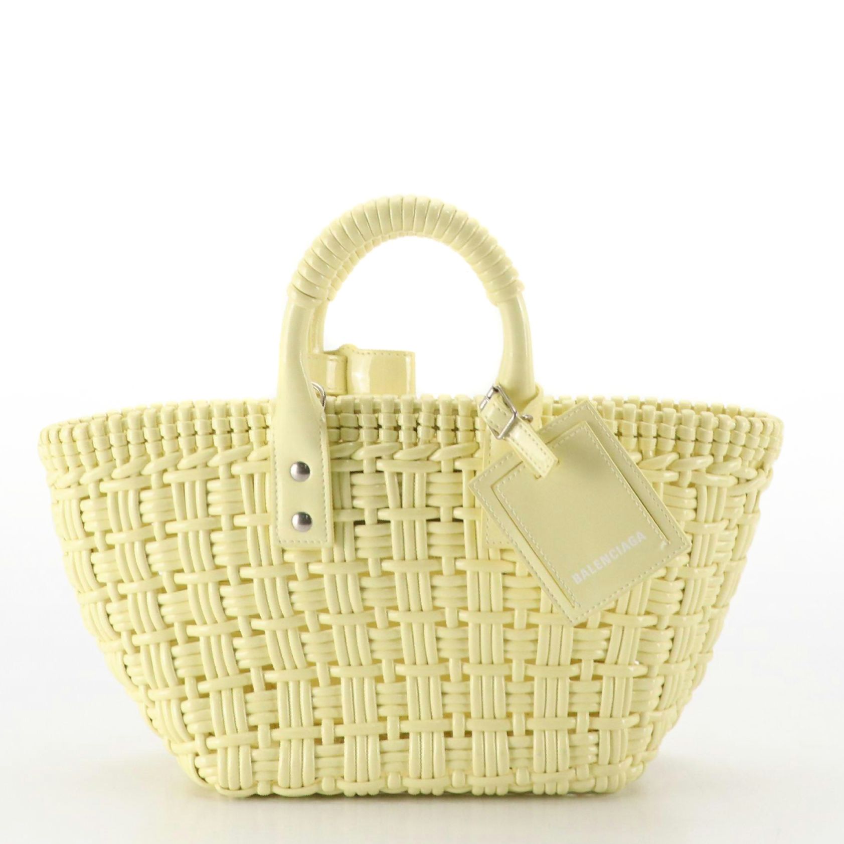 Balenciaga Bistro XS Tote in Woven Faux Leather