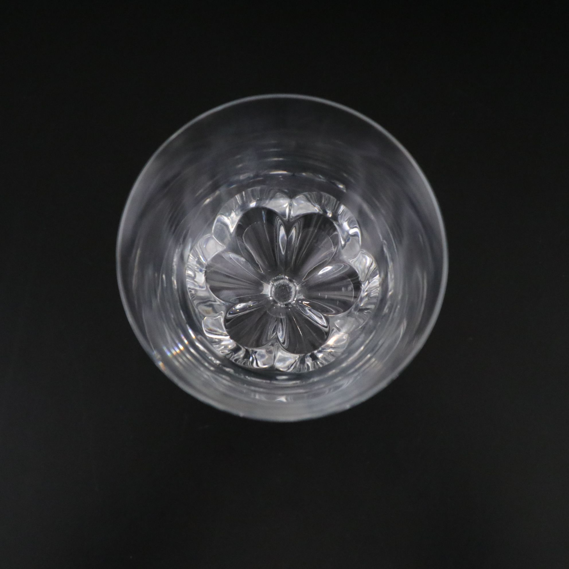 Baccarat "Genova" Crystal Claret Wine & Cordial Glasses