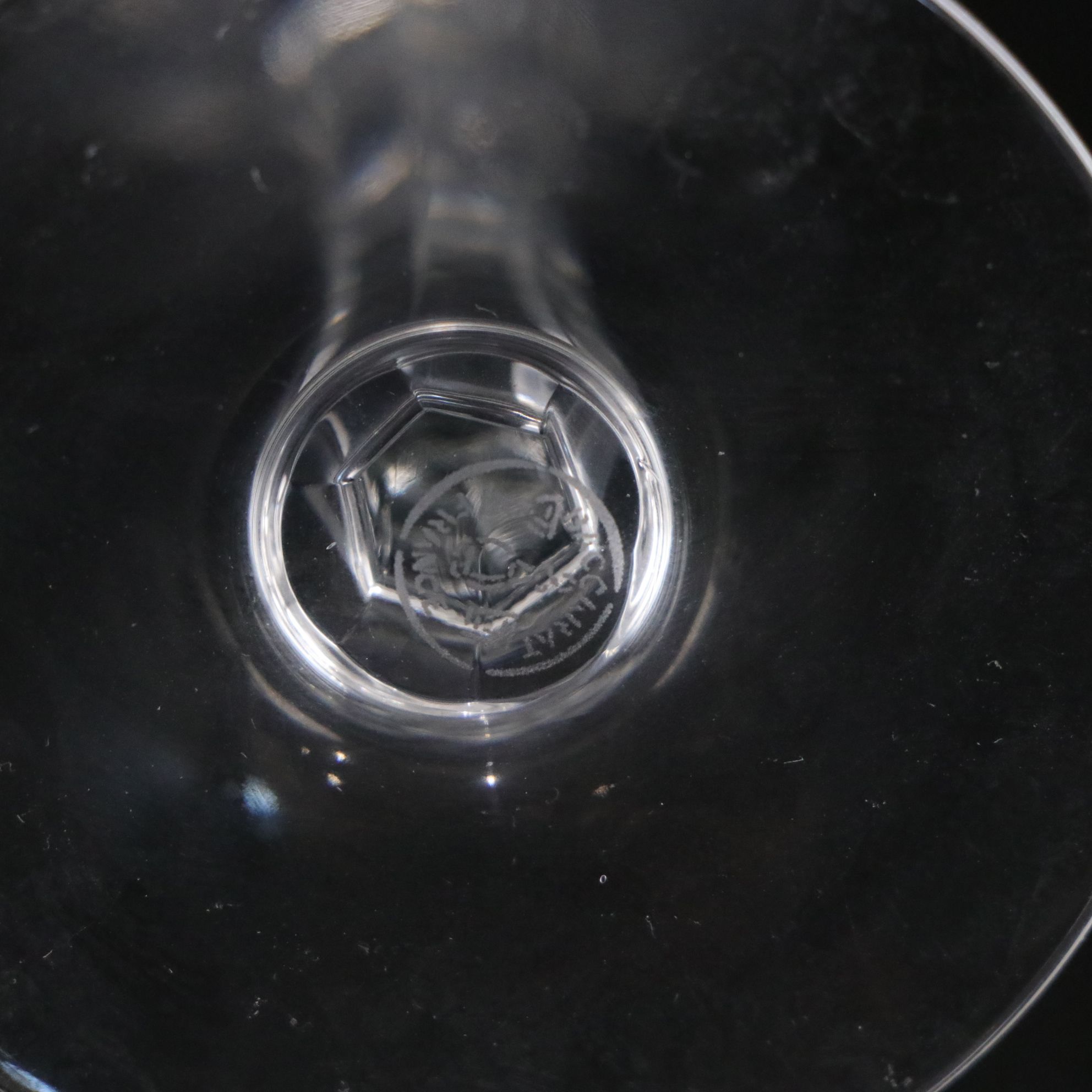 Baccarat "Genova" Crystal Claret Wine & Cordial Glasses