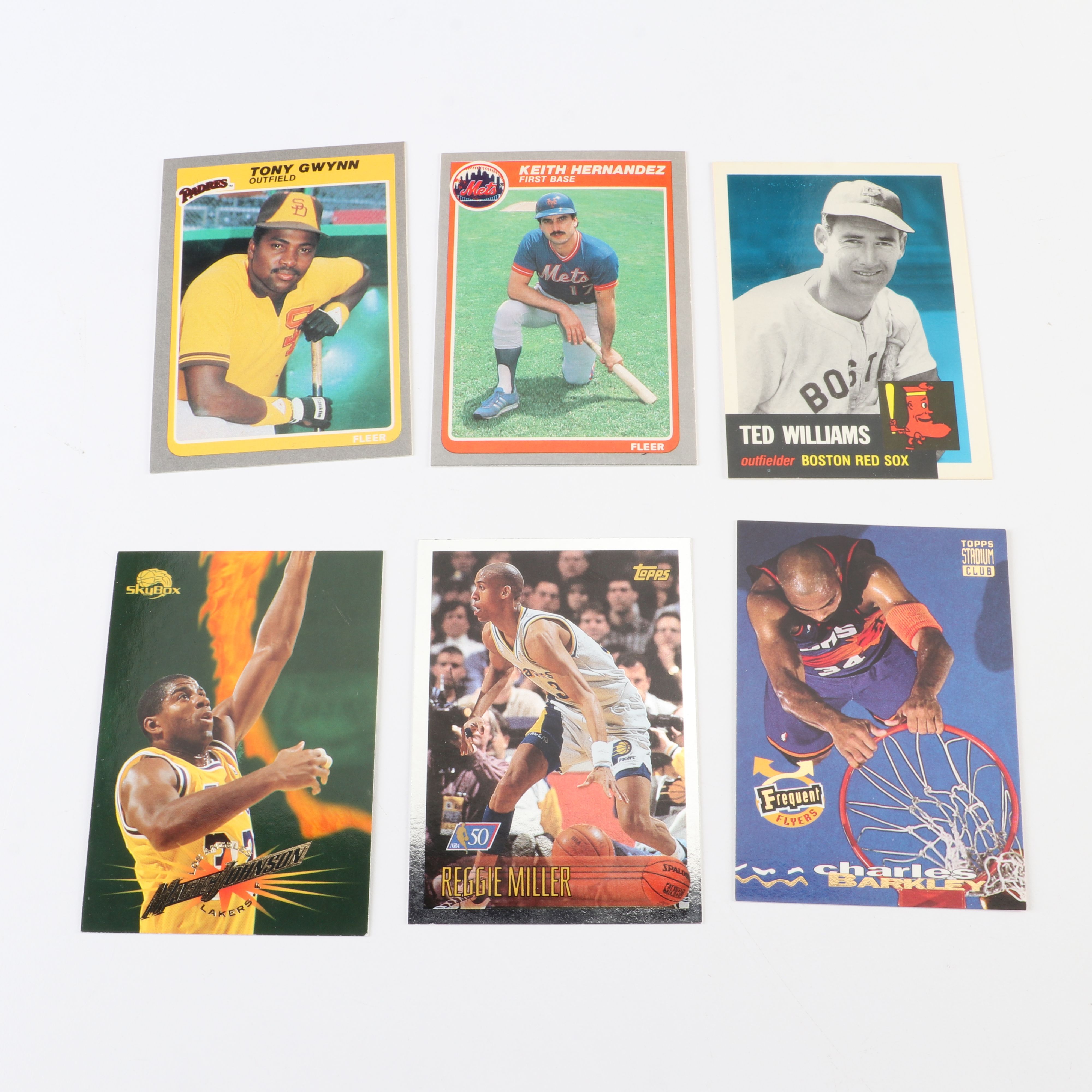 Upper Deck with Other Sports Cards Featuring Randy Johnson Rookie and More