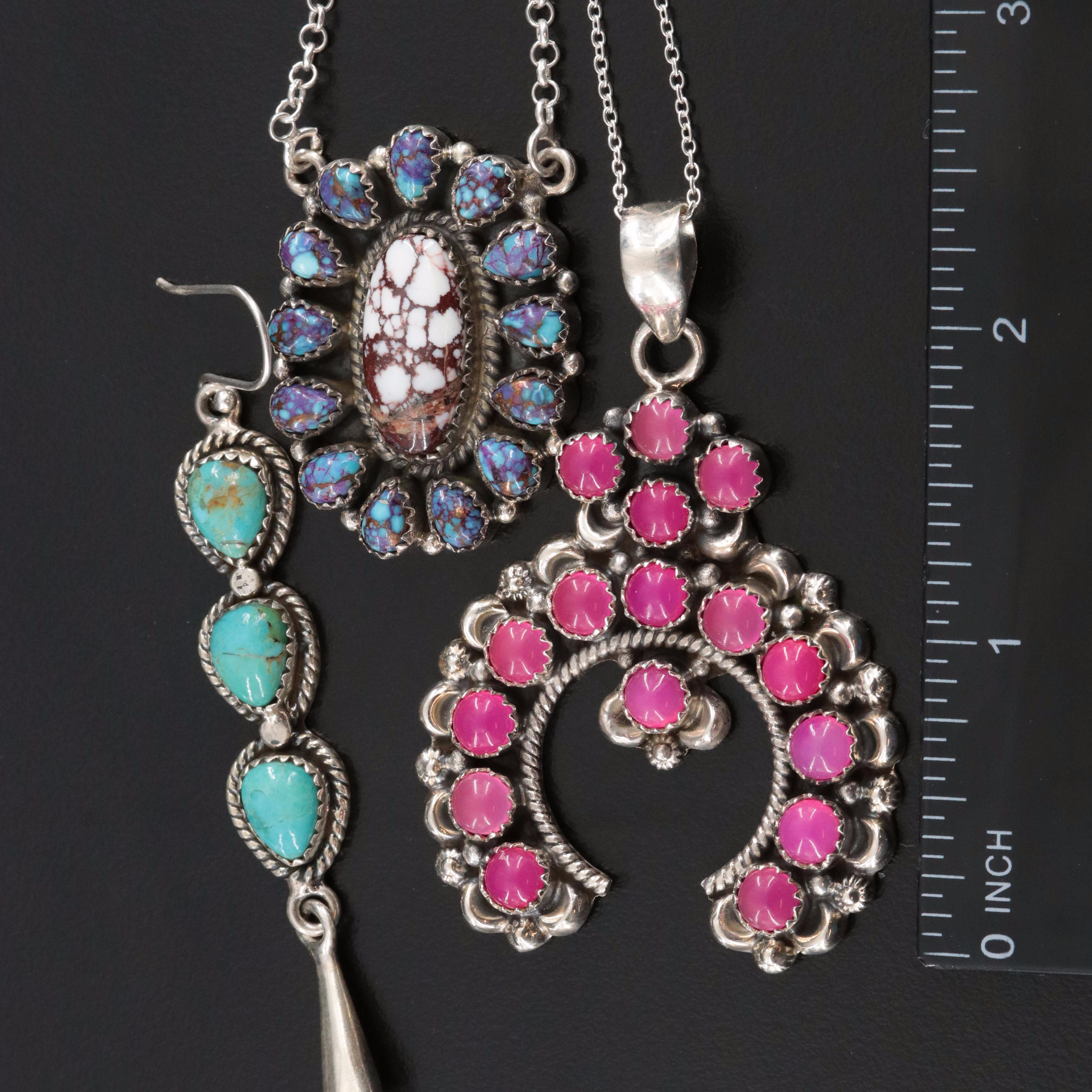 Jasper, Turquoise and Krush Kandy Featured in Sterling Jewelry