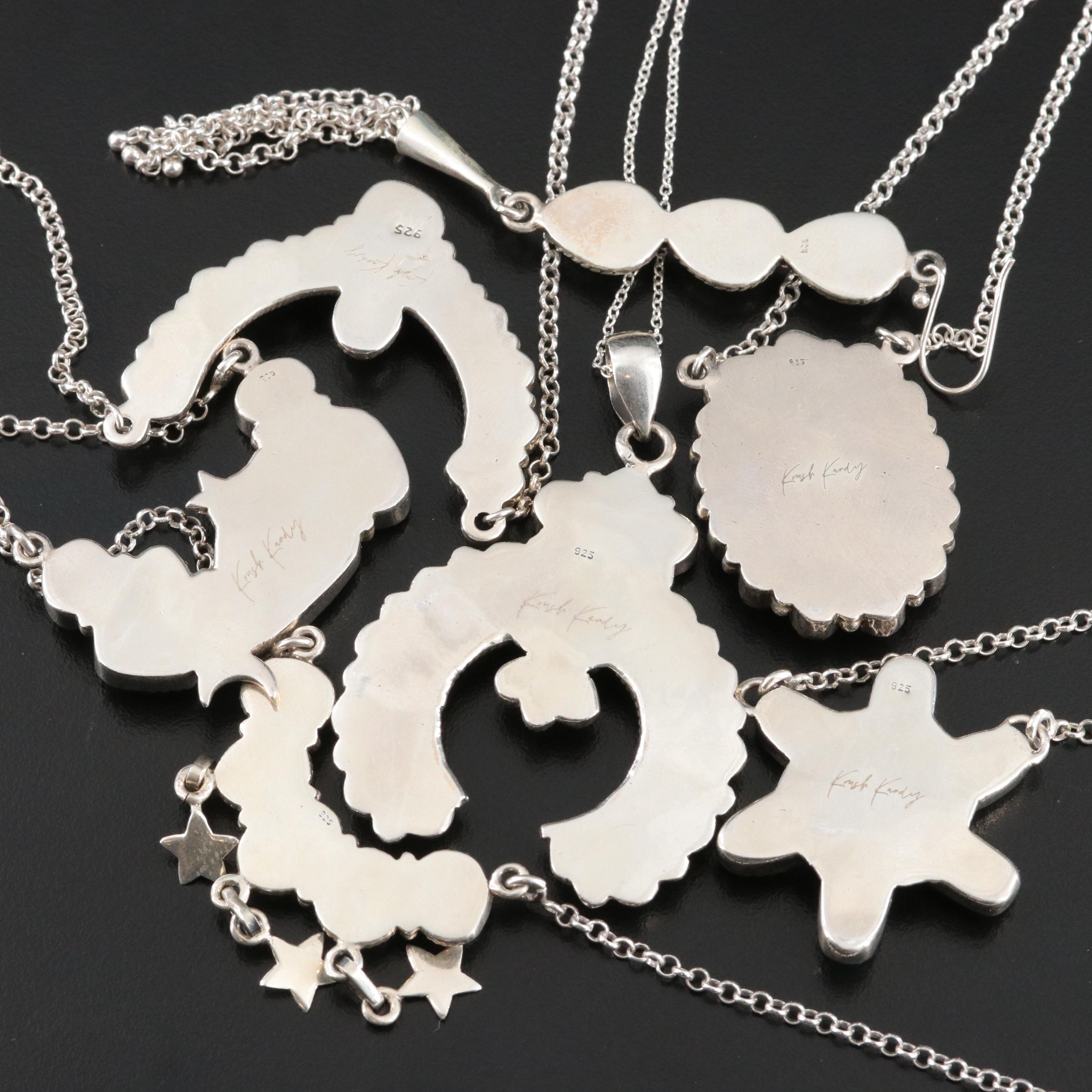 Jasper, Turquoise and Krush Kandy Featured in Sterling Jewelry