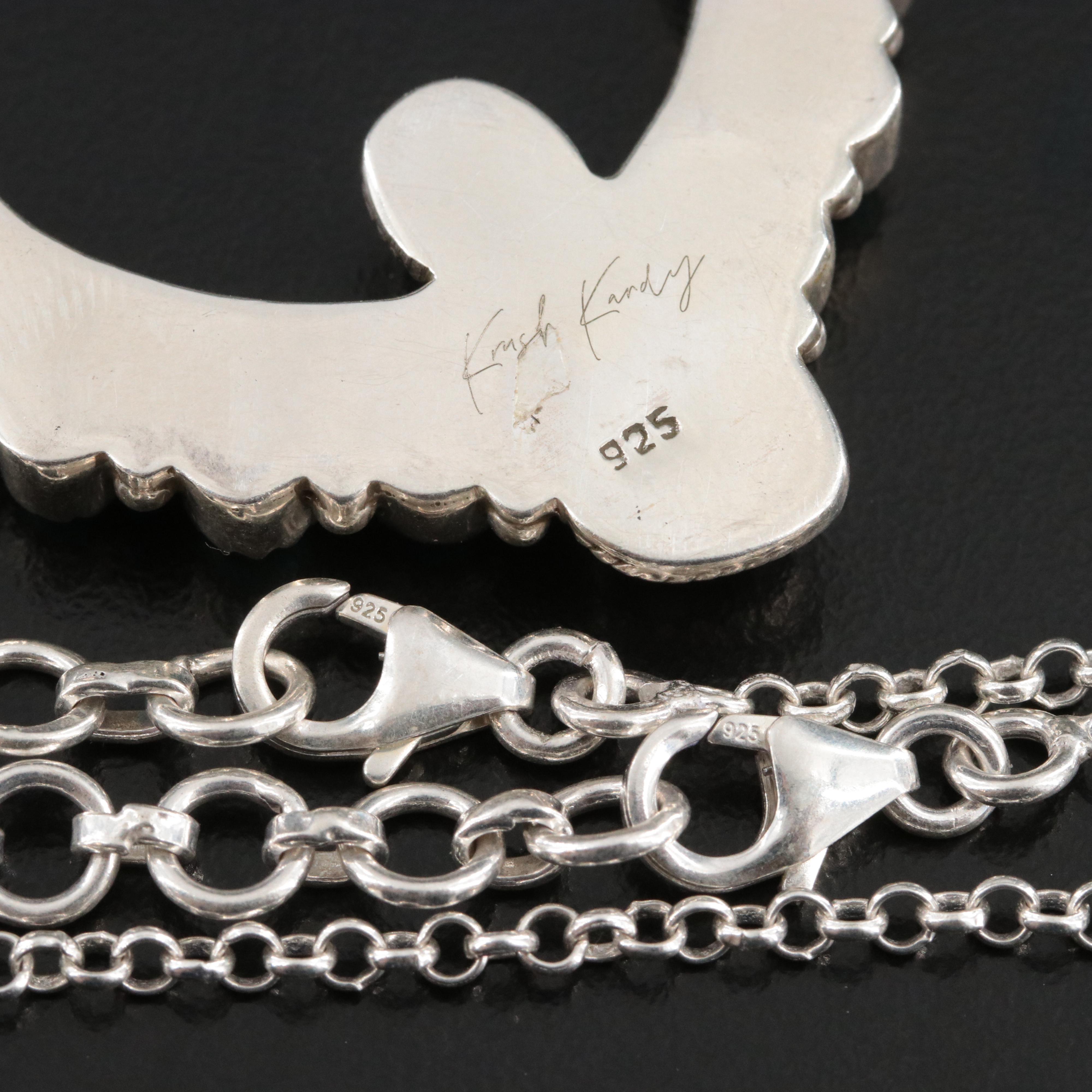 Jasper, Turquoise and Krush Kandy Featured in Sterling Jewelry