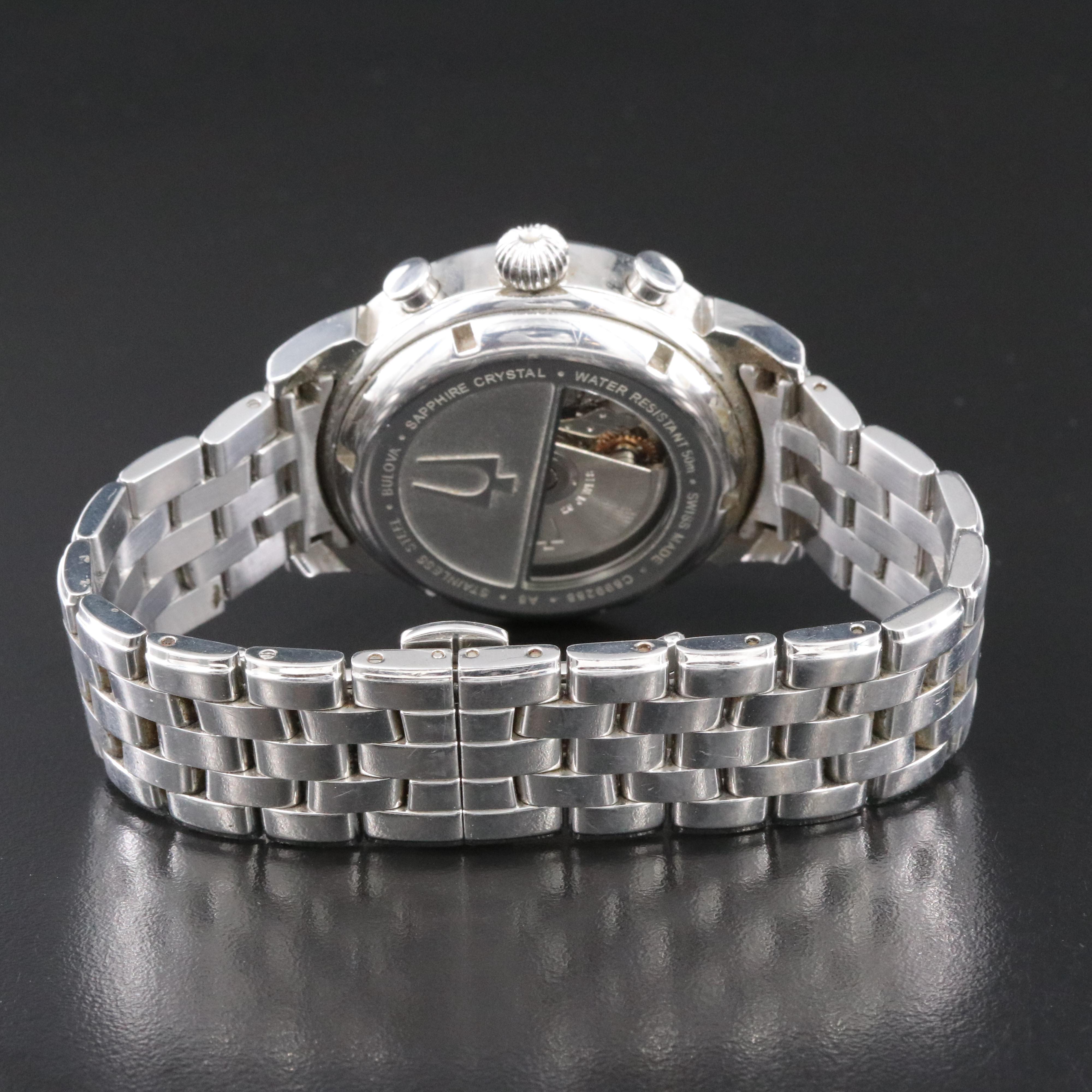 Bulova Accutron Gemini Chronograph Watch