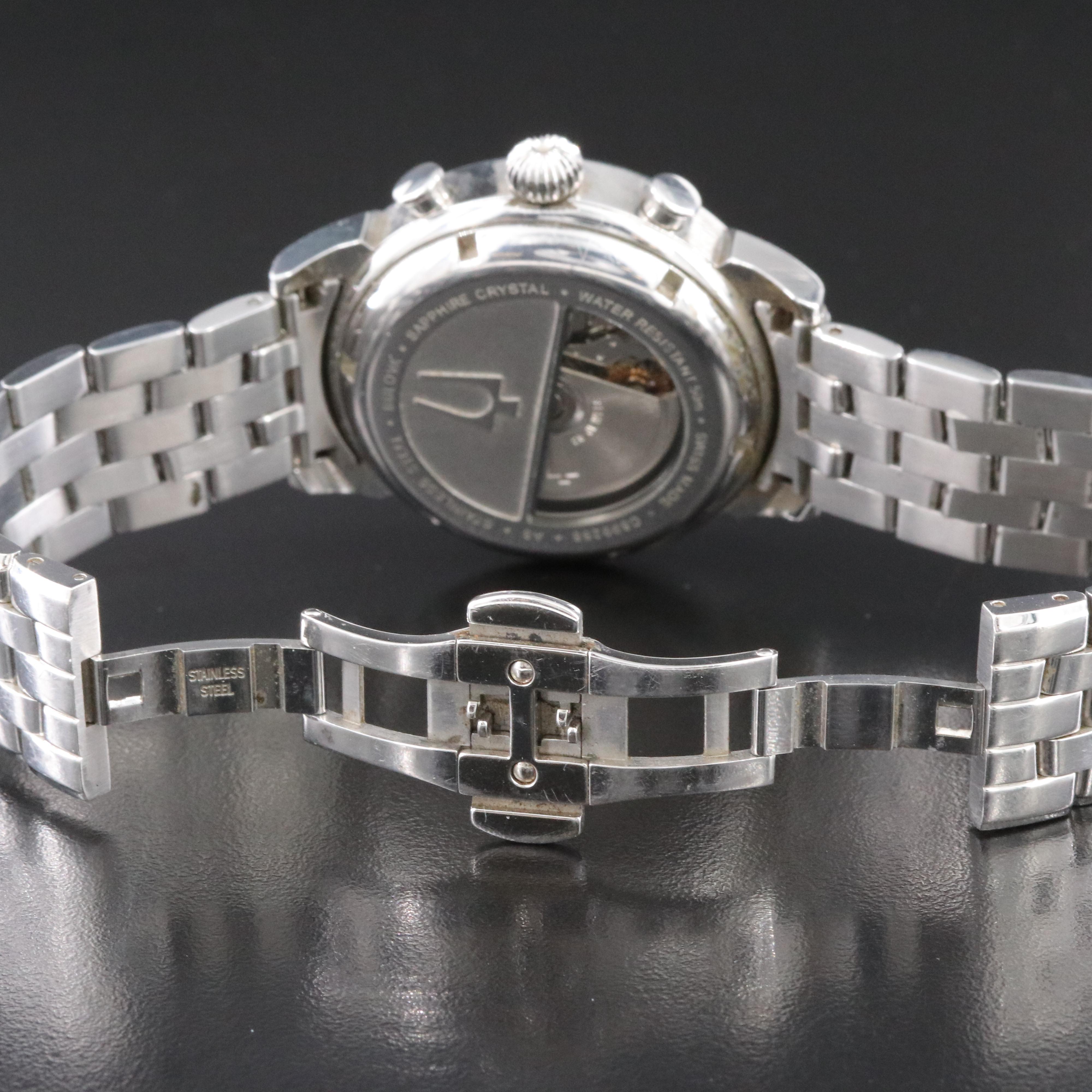 Bulova Accutron Gemini Chronograph Watch