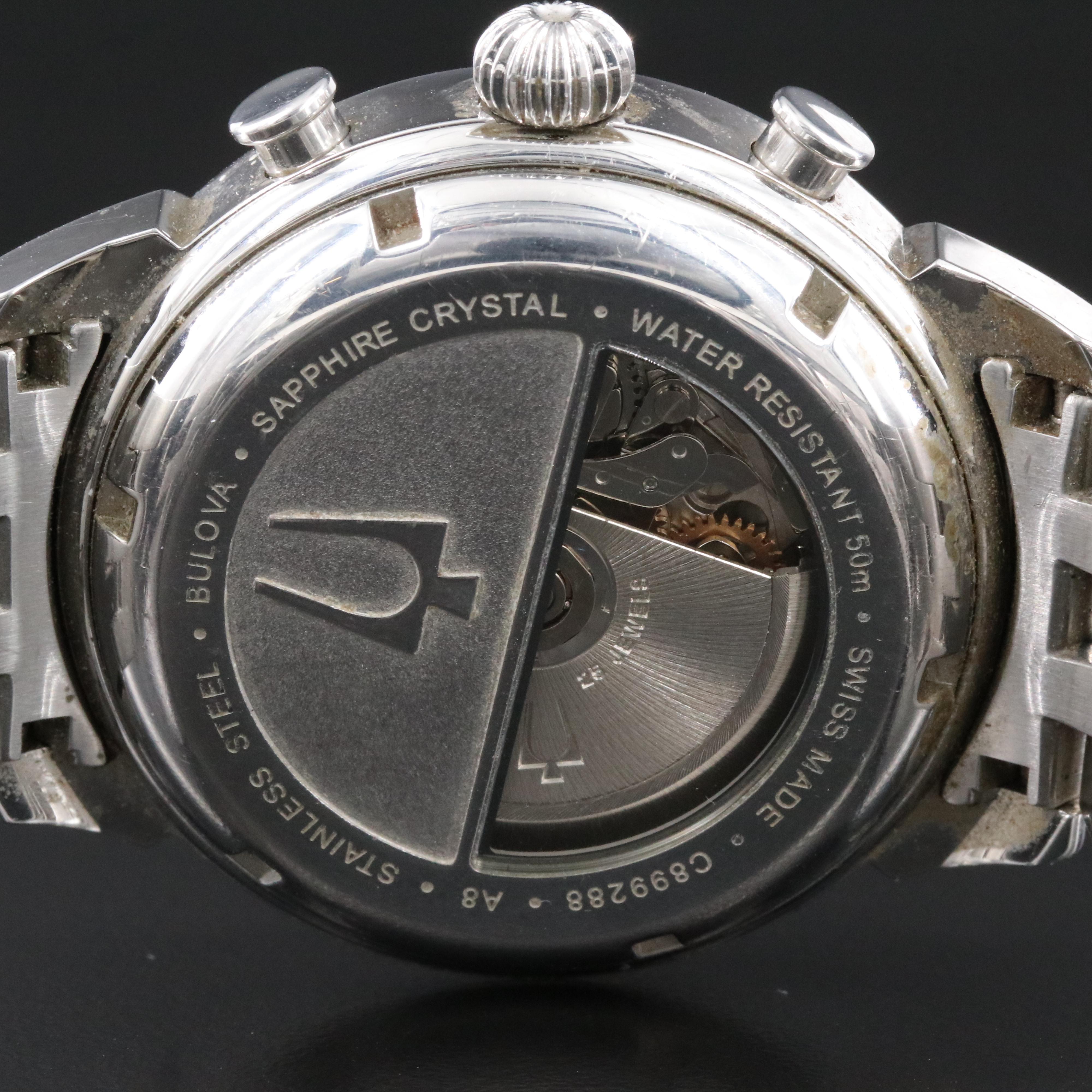 Bulova Accutron Gemini Chronograph Watch