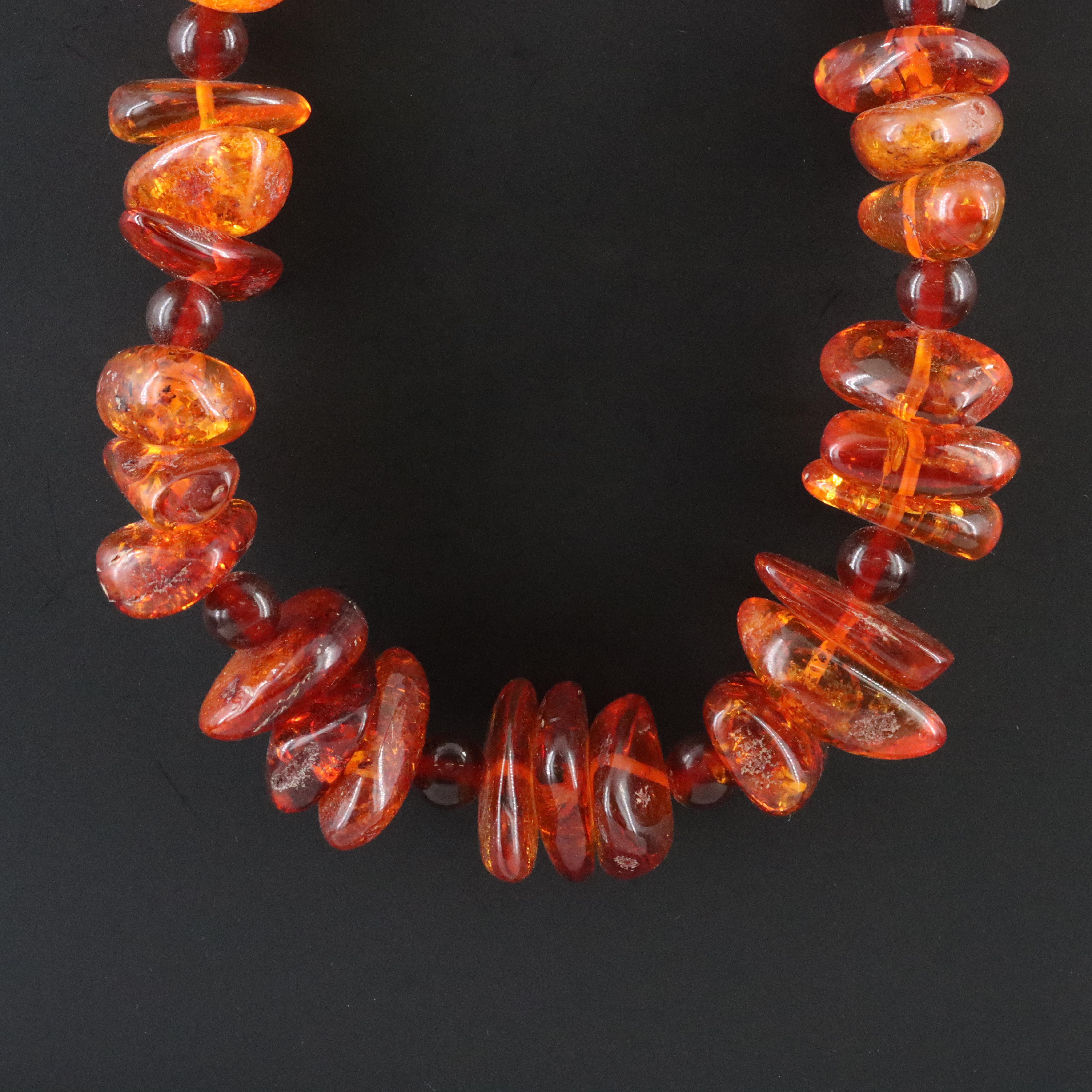 Graduated Amber Necklace