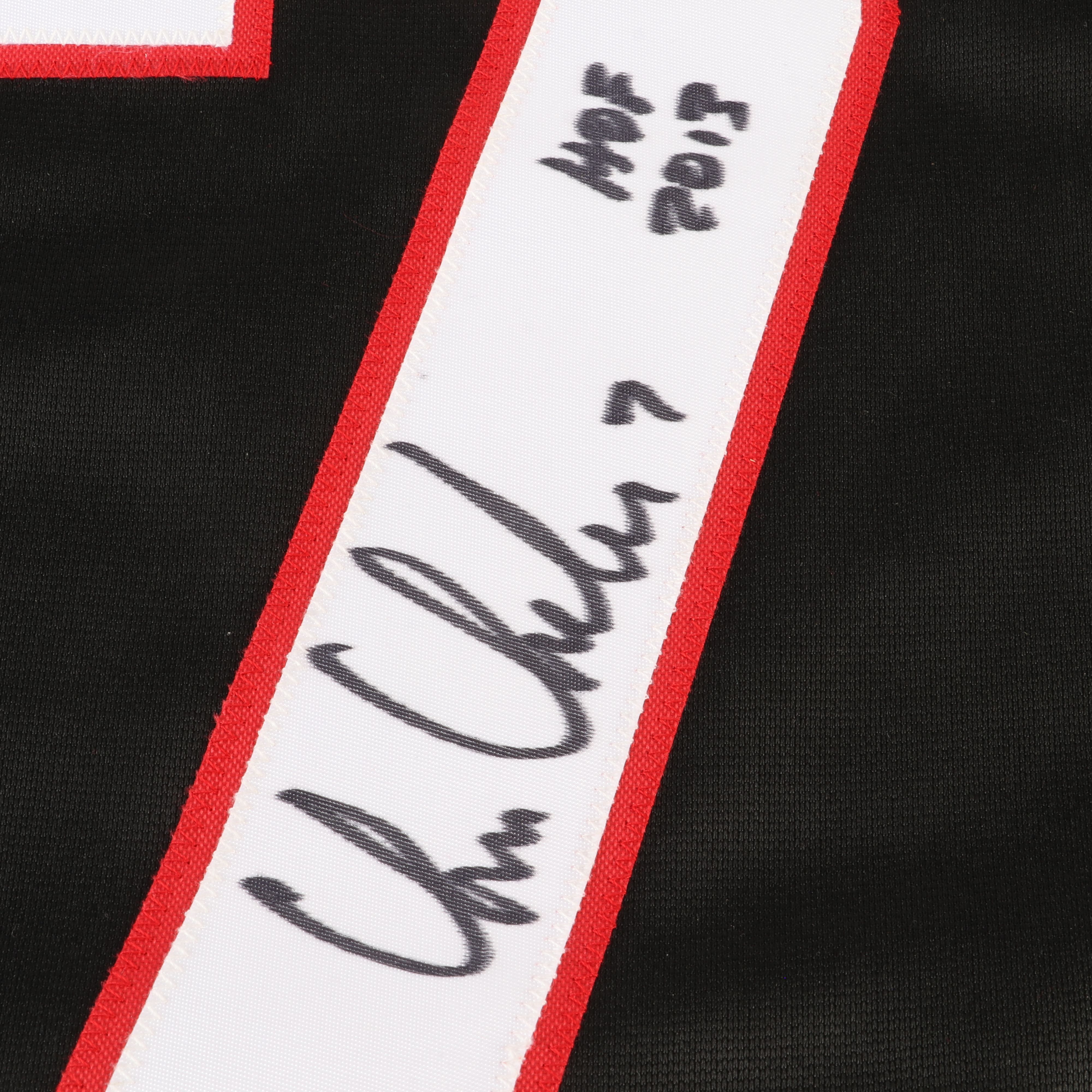Chris Chelios Signed “HOF 2013” Chicago Blackhawks Hockey Jersey, Beckett
