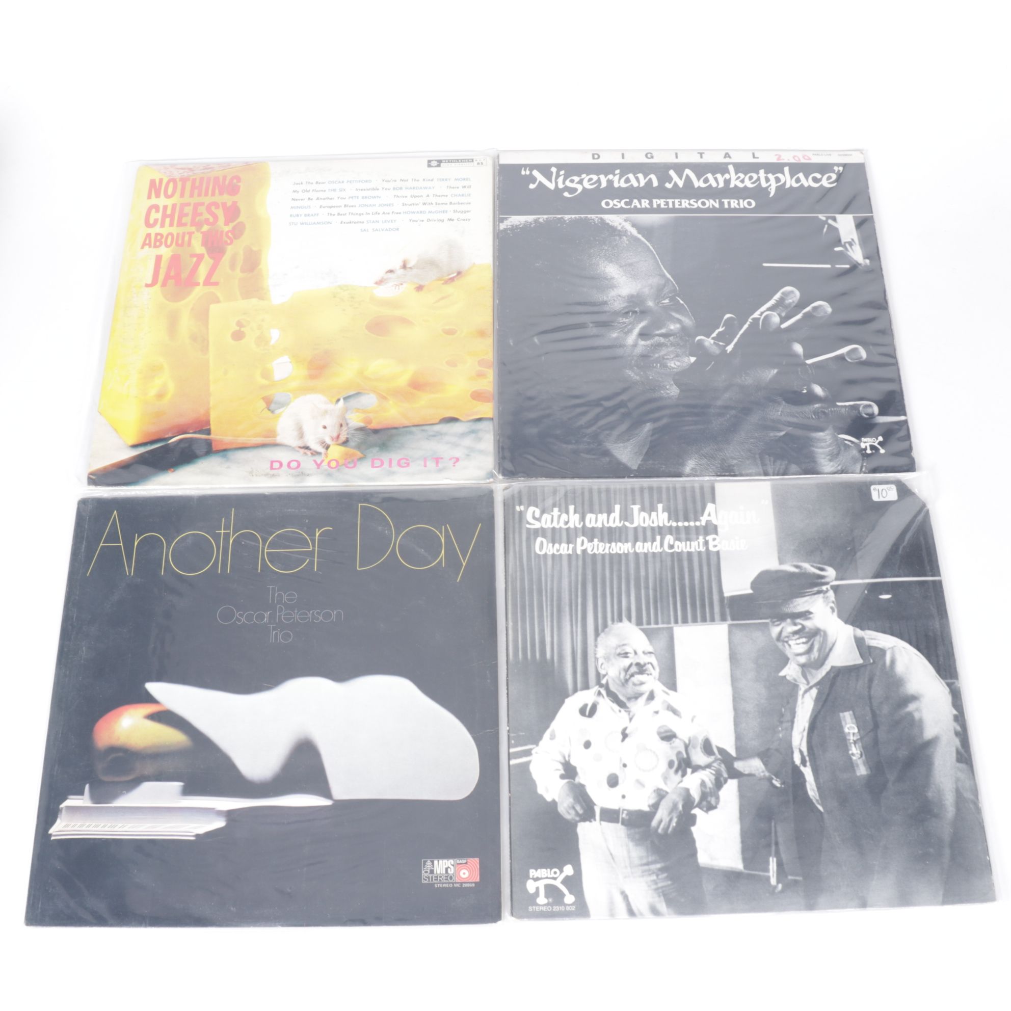 Oscar Peterson Trio with Playboy Jazz Festival and More Jazz Vinyl Records