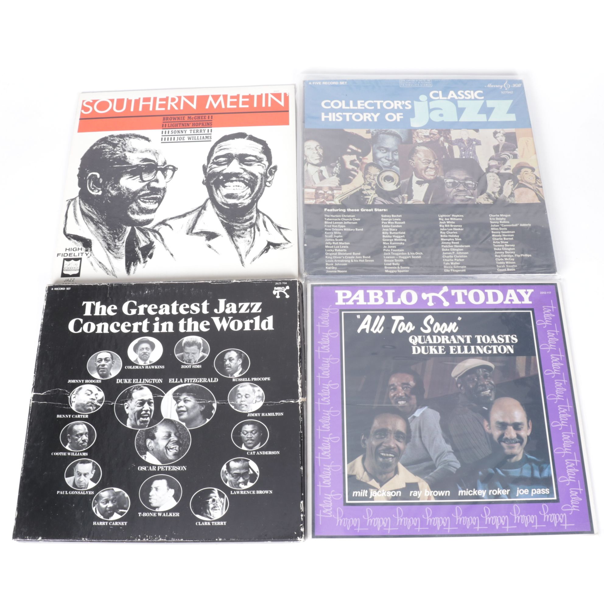 Oscar Peterson Trio with Playboy Jazz Festival and More Jazz Vinyl Records