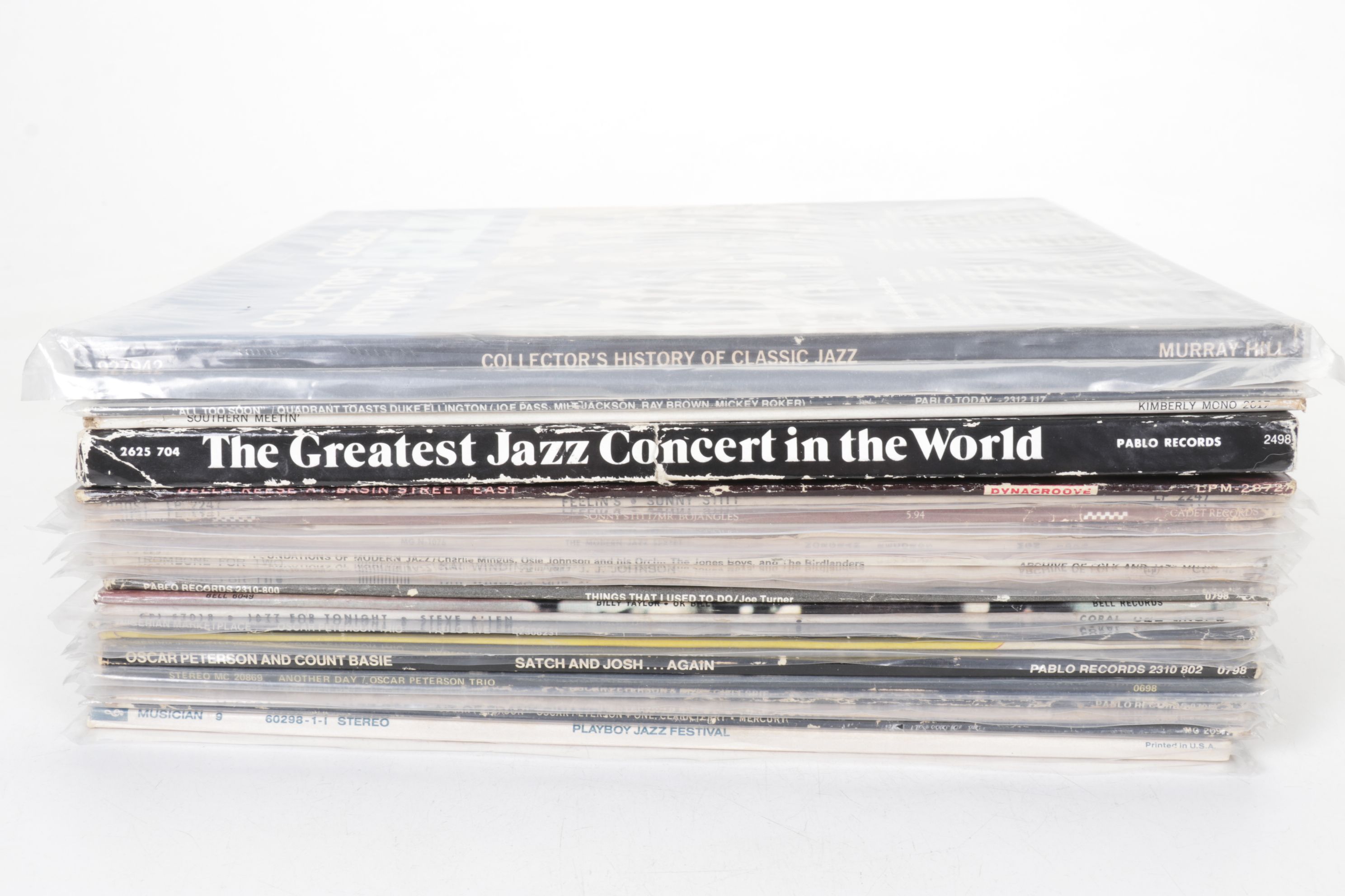 Oscar Peterson Trio with Playboy Jazz Festival and More Jazz Vinyl Records