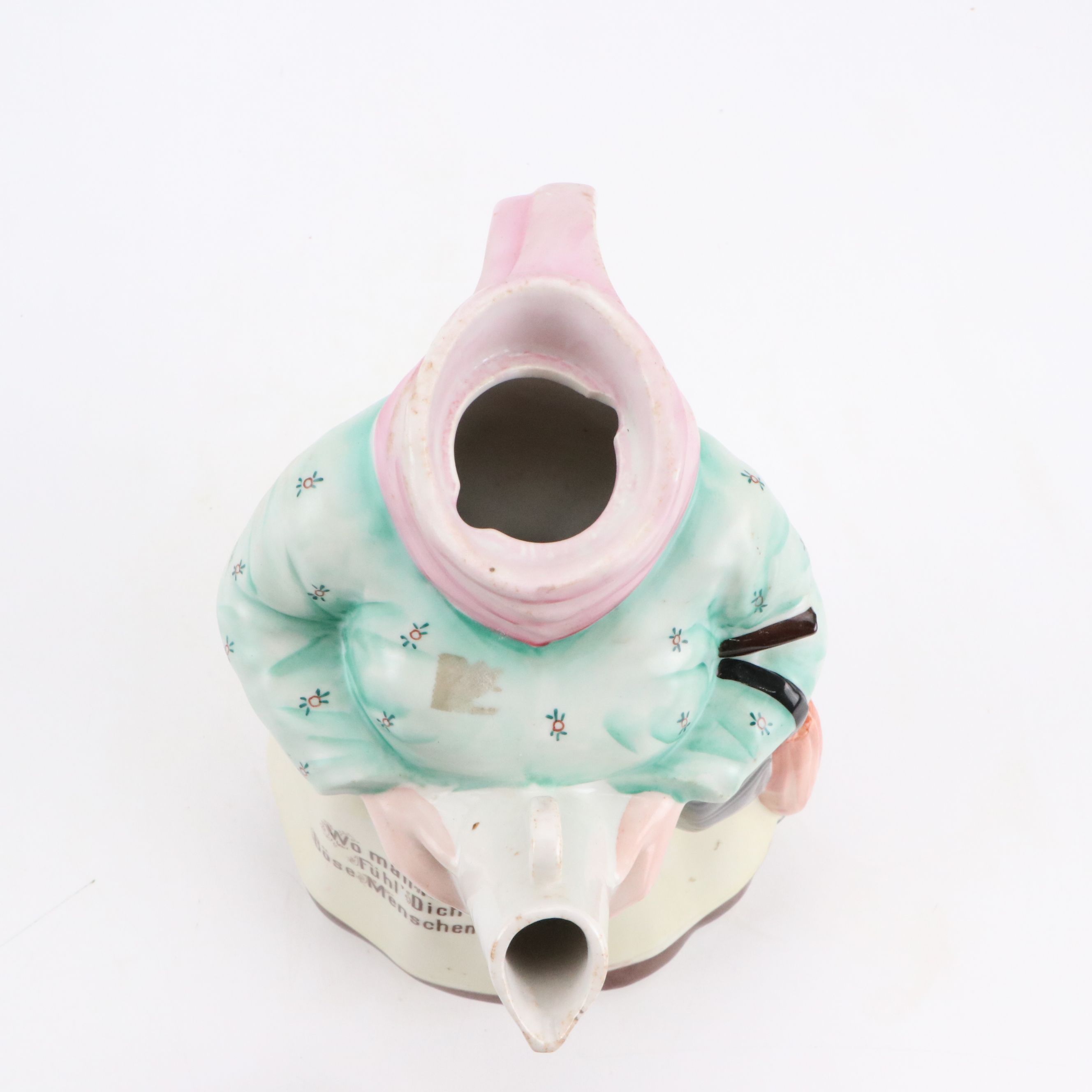 German Porcelain Coffee Pot, Early 20th Century