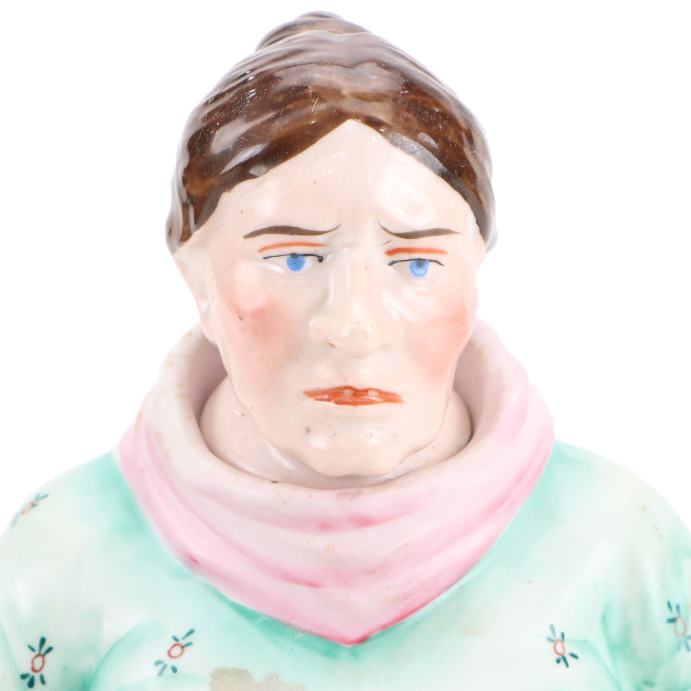 German Porcelain Coffee Pot, Early 20th Century