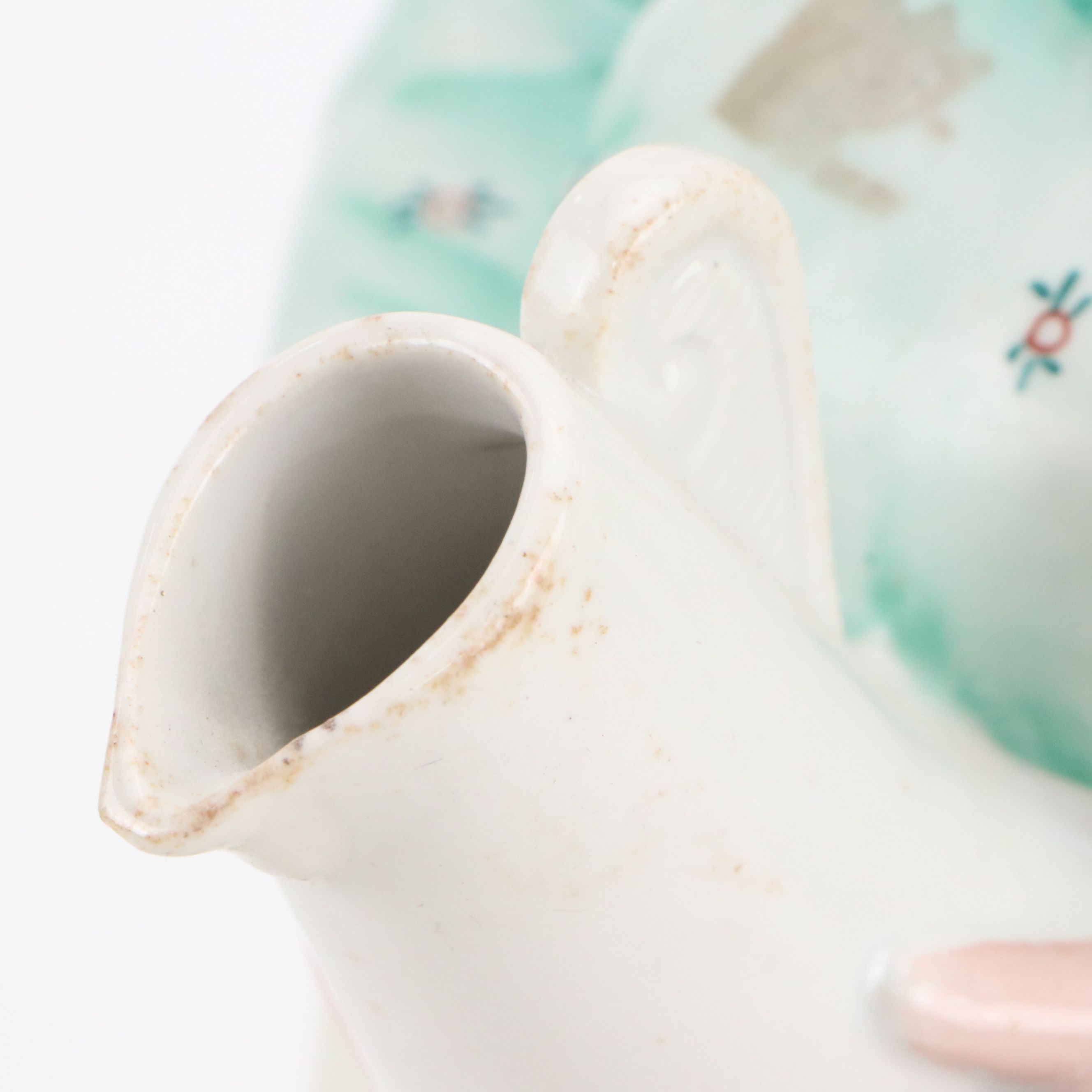 German Porcelain Coffee Pot, Early 20th Century