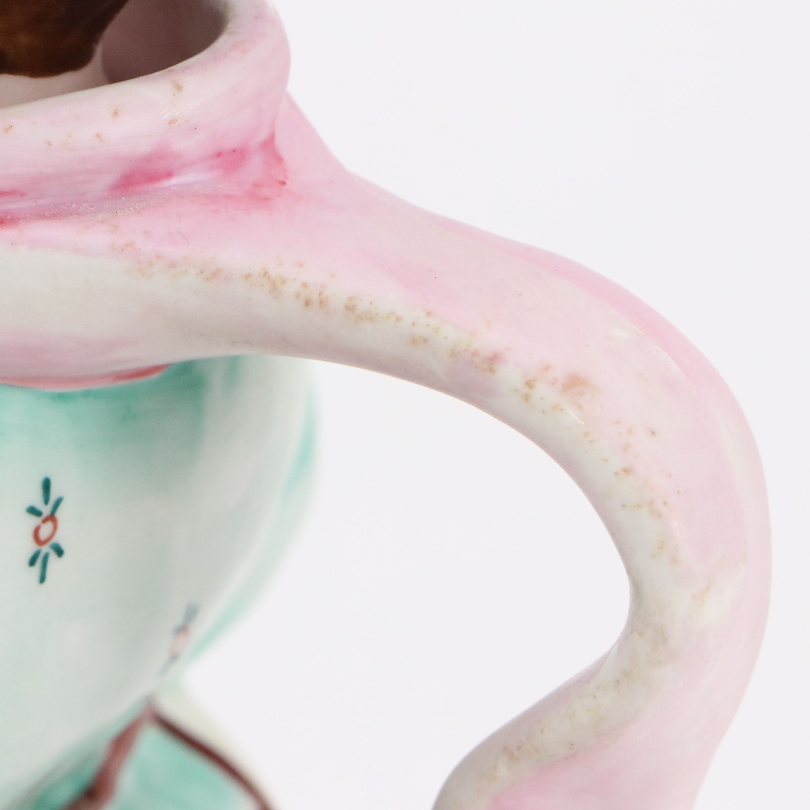 German Porcelain Coffee Pot, Early 20th Century