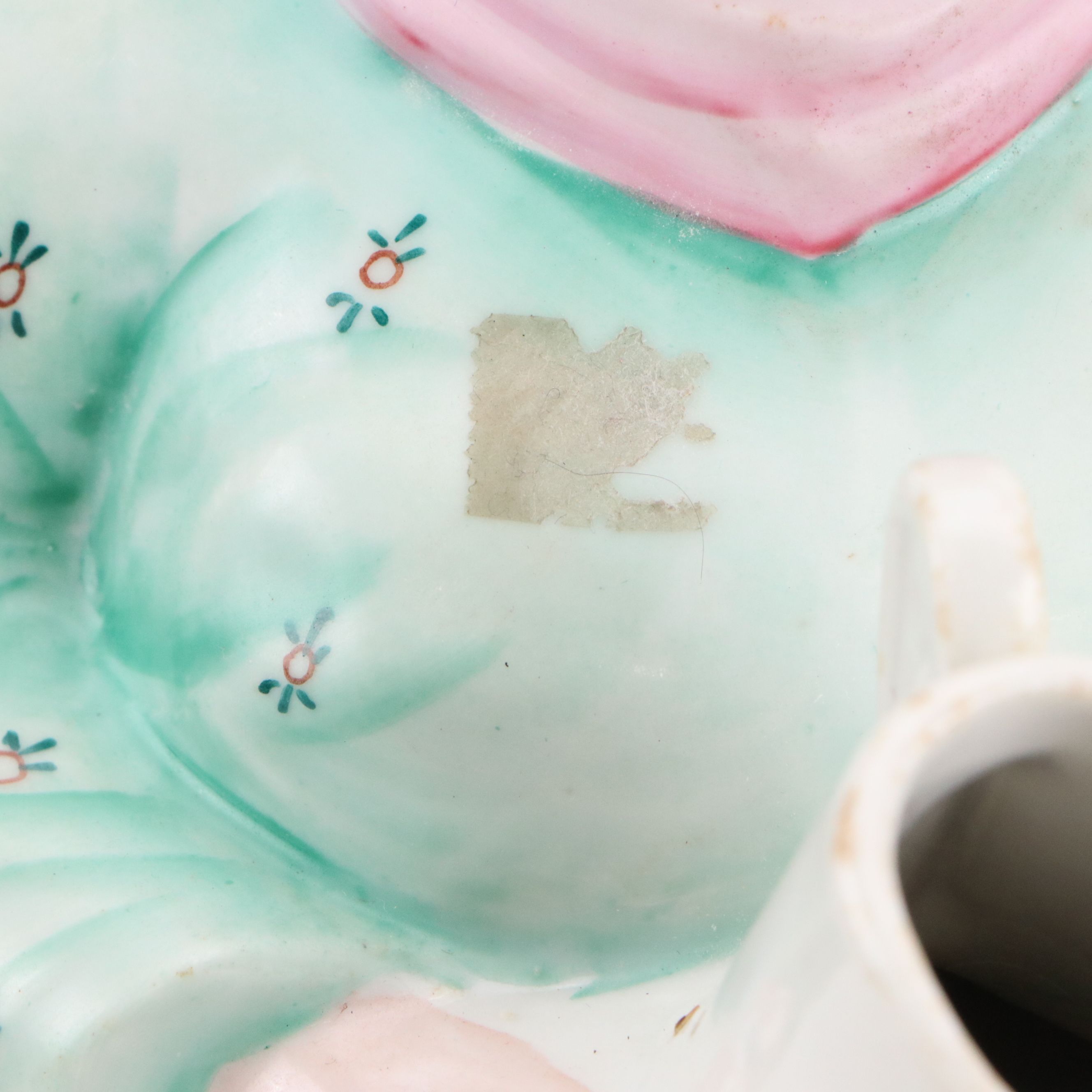 German Porcelain Coffee Pot, Early 20th Century