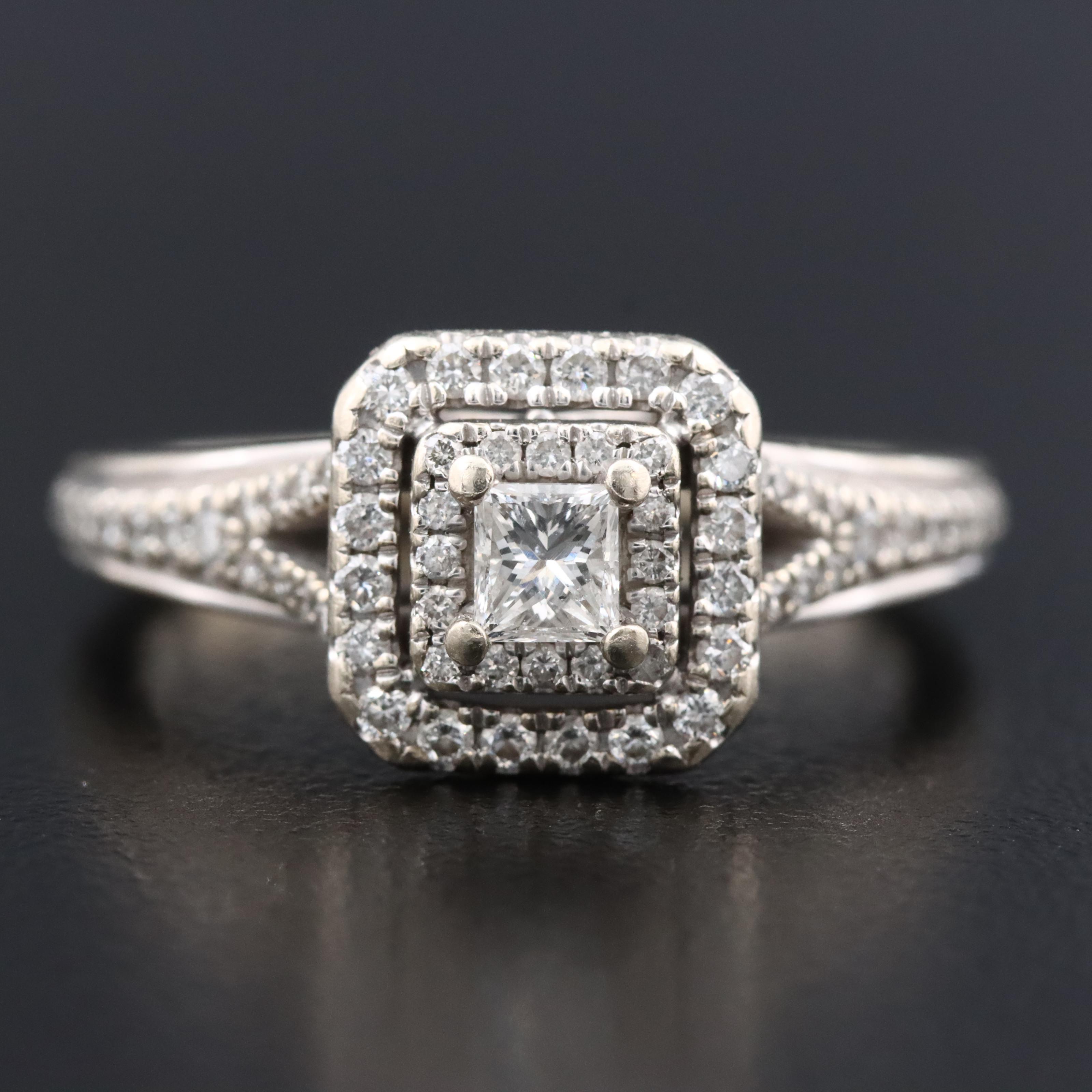 Vera Wang Love 14K 0.71 CTW Diamond Ring