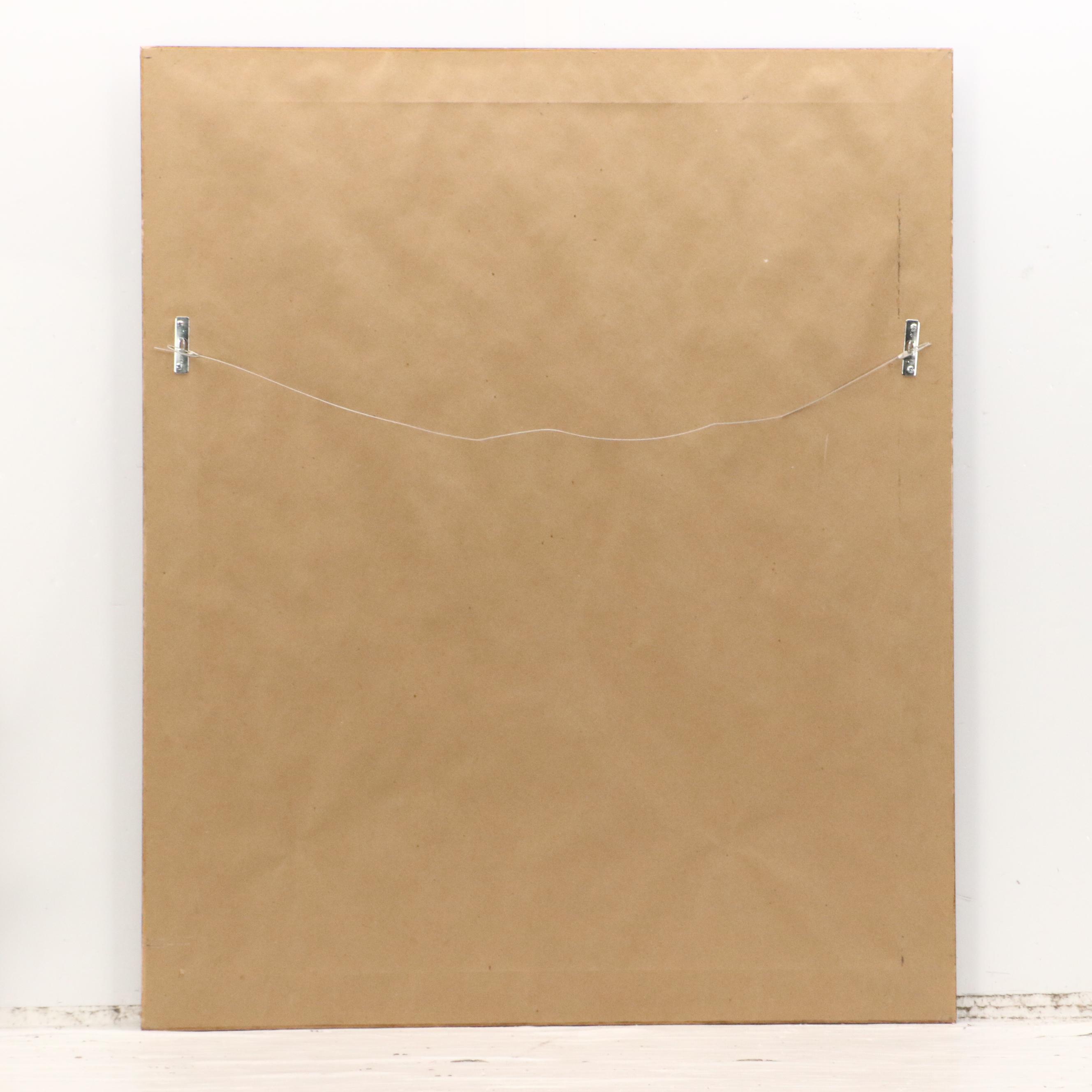 Mia Stone Stylized Still Life Acrylic Painting, 21st Century