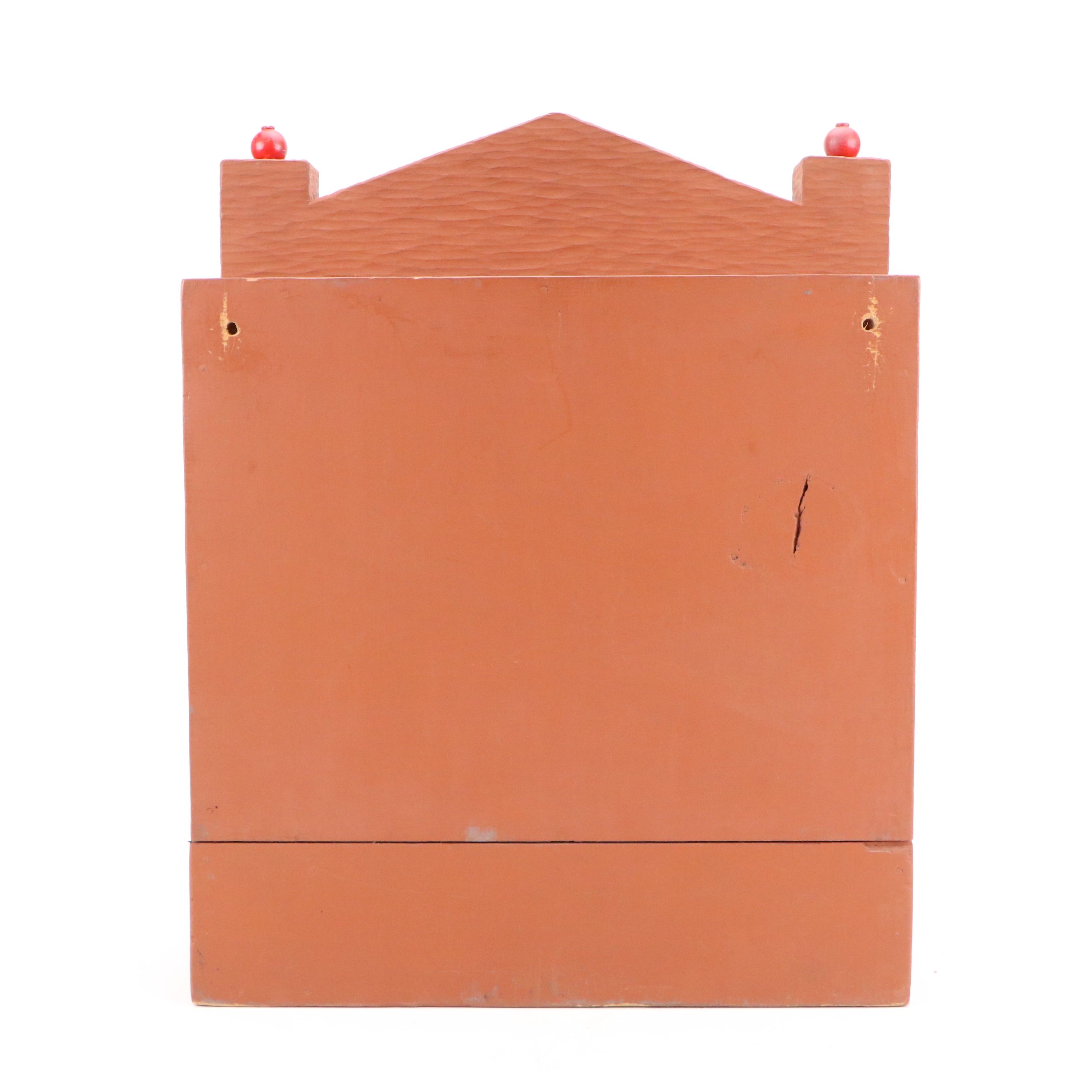 Art Brasmussen Ltd. Punch Puppet Figurehead in Shadow Box