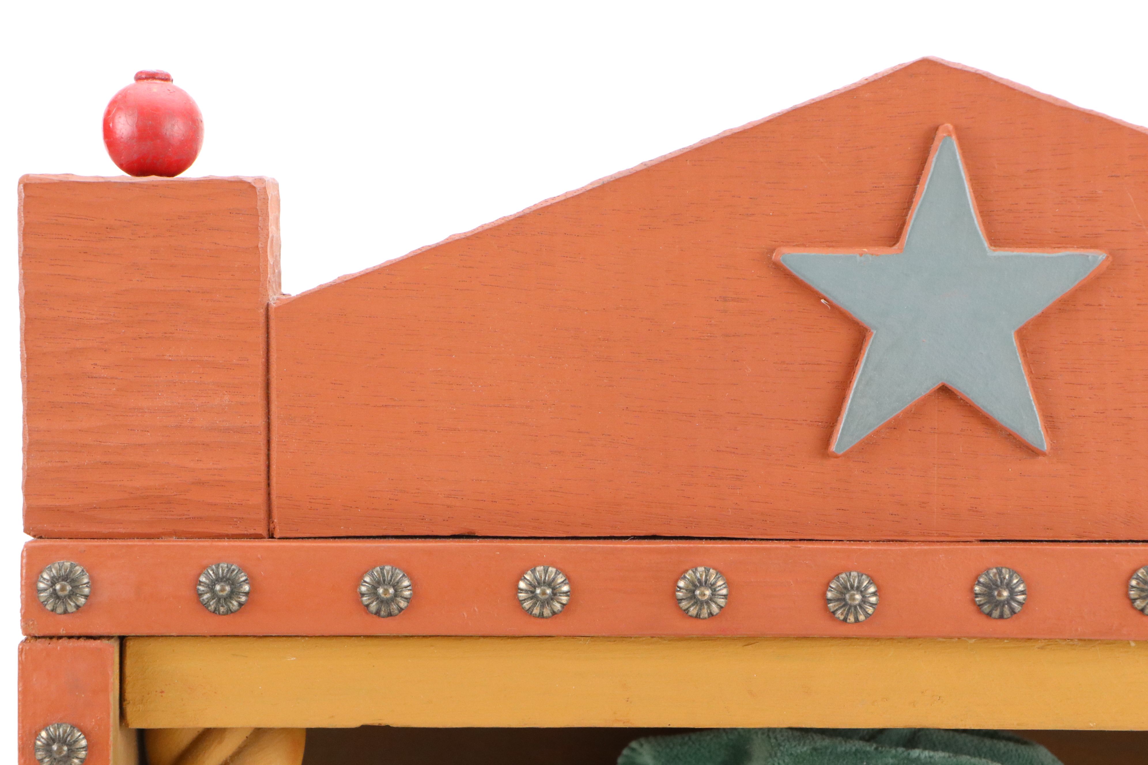 Art Brasmussen Ltd. Punch Puppet Figurehead in Shadow Box