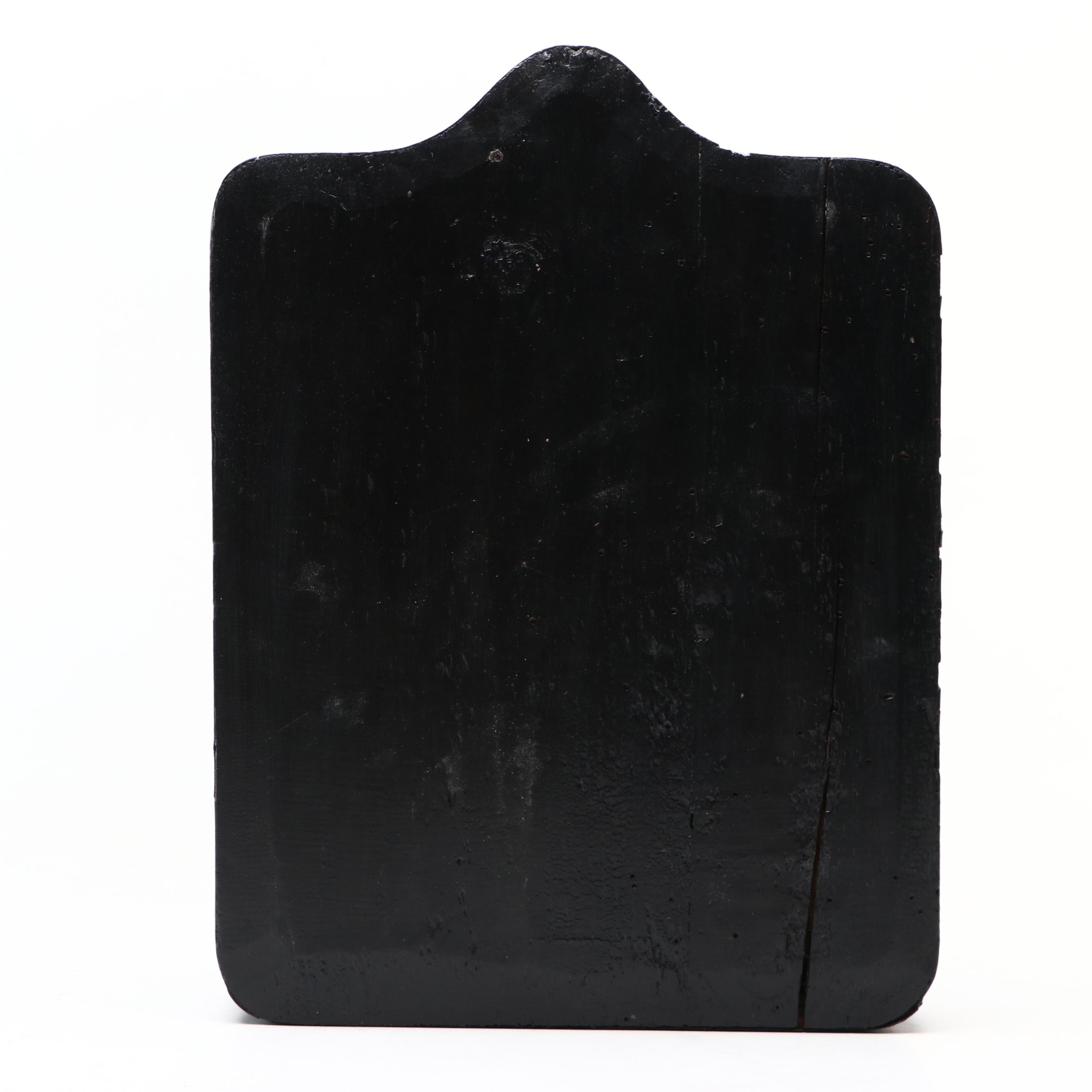 Russian Orthodox Icon with Embroidered Riza, Late 19th/Early 20th Century